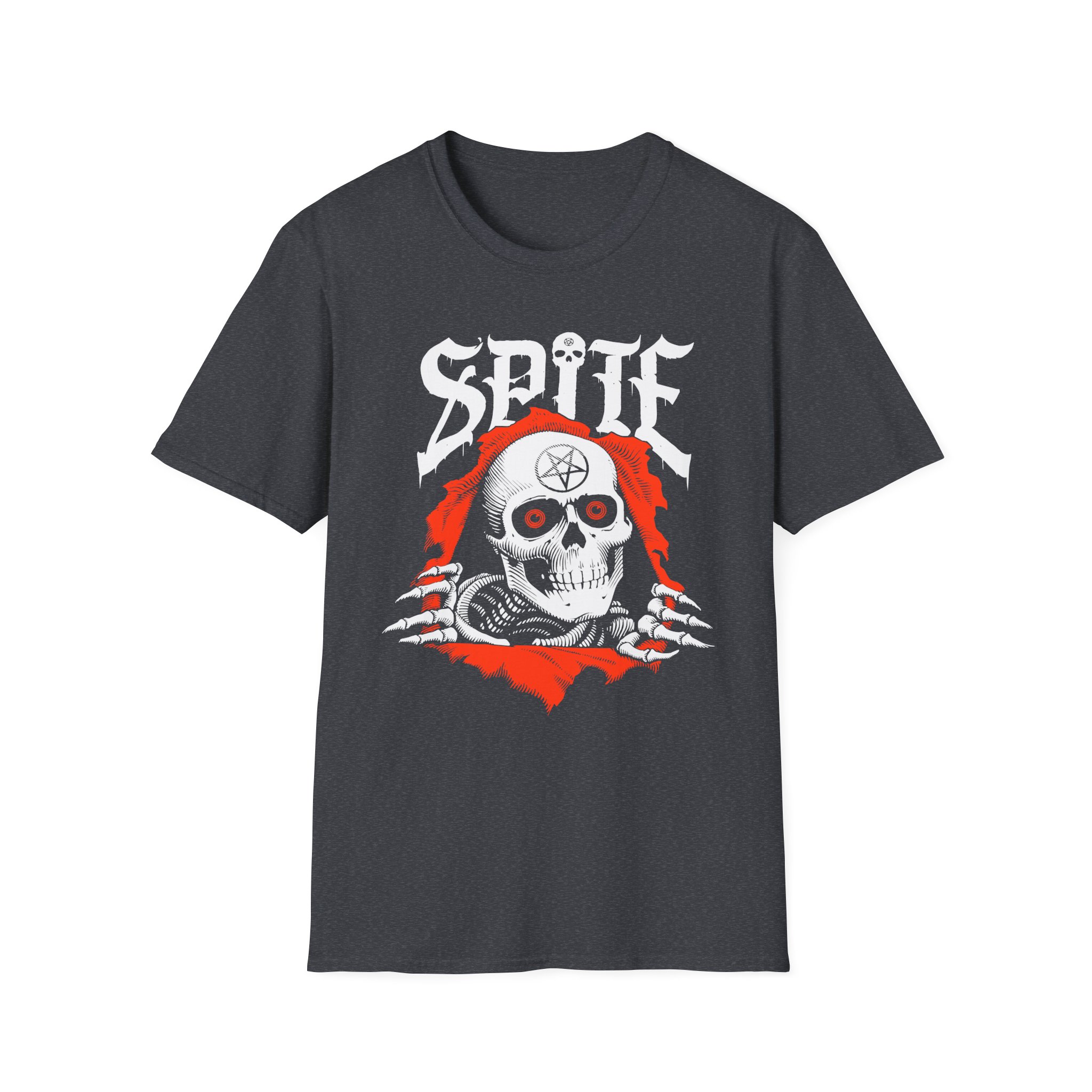 Spite Skeleton Unisex Softstyle T-Shirt