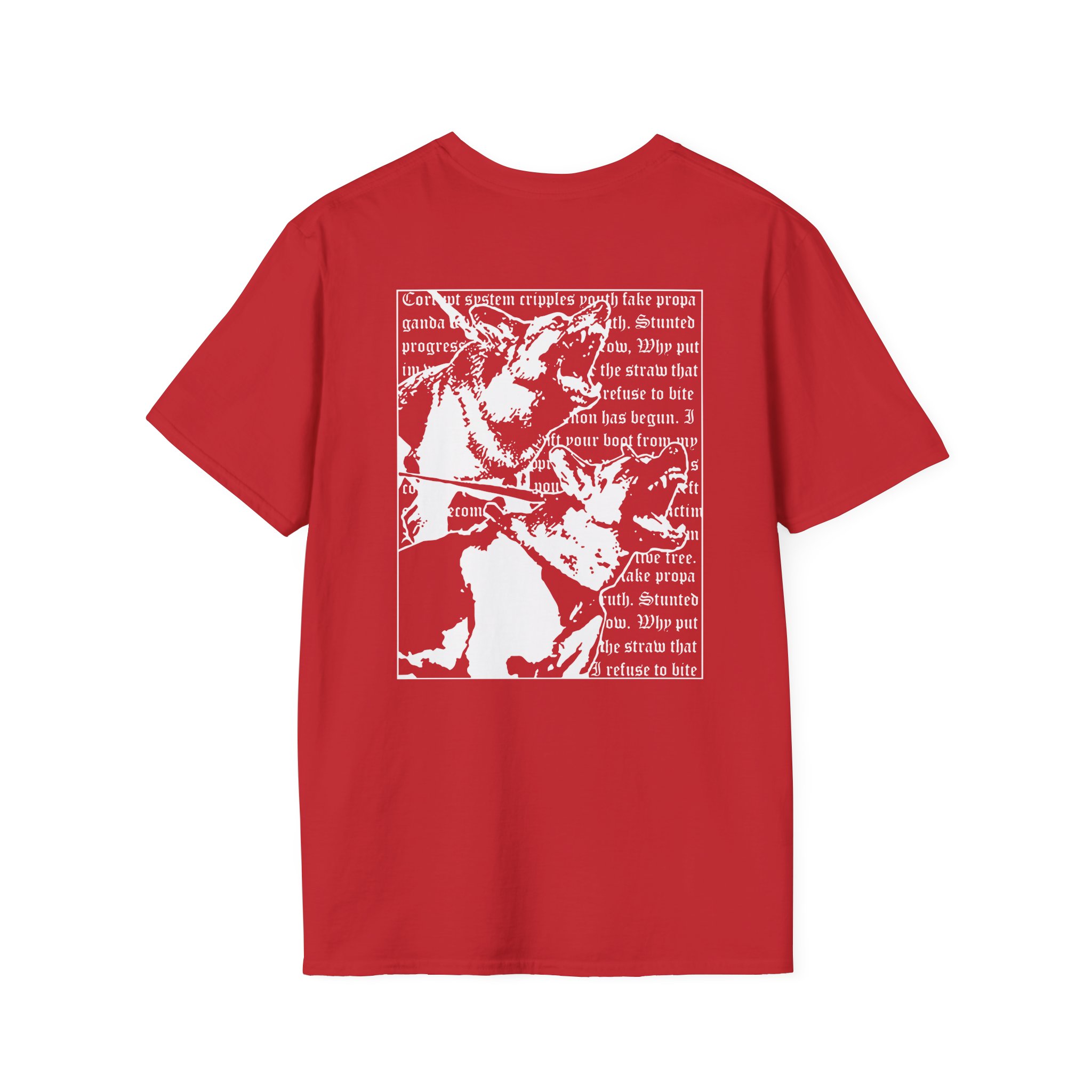 Jesus Piece Tortured Unisex Softstyle T-Shirt