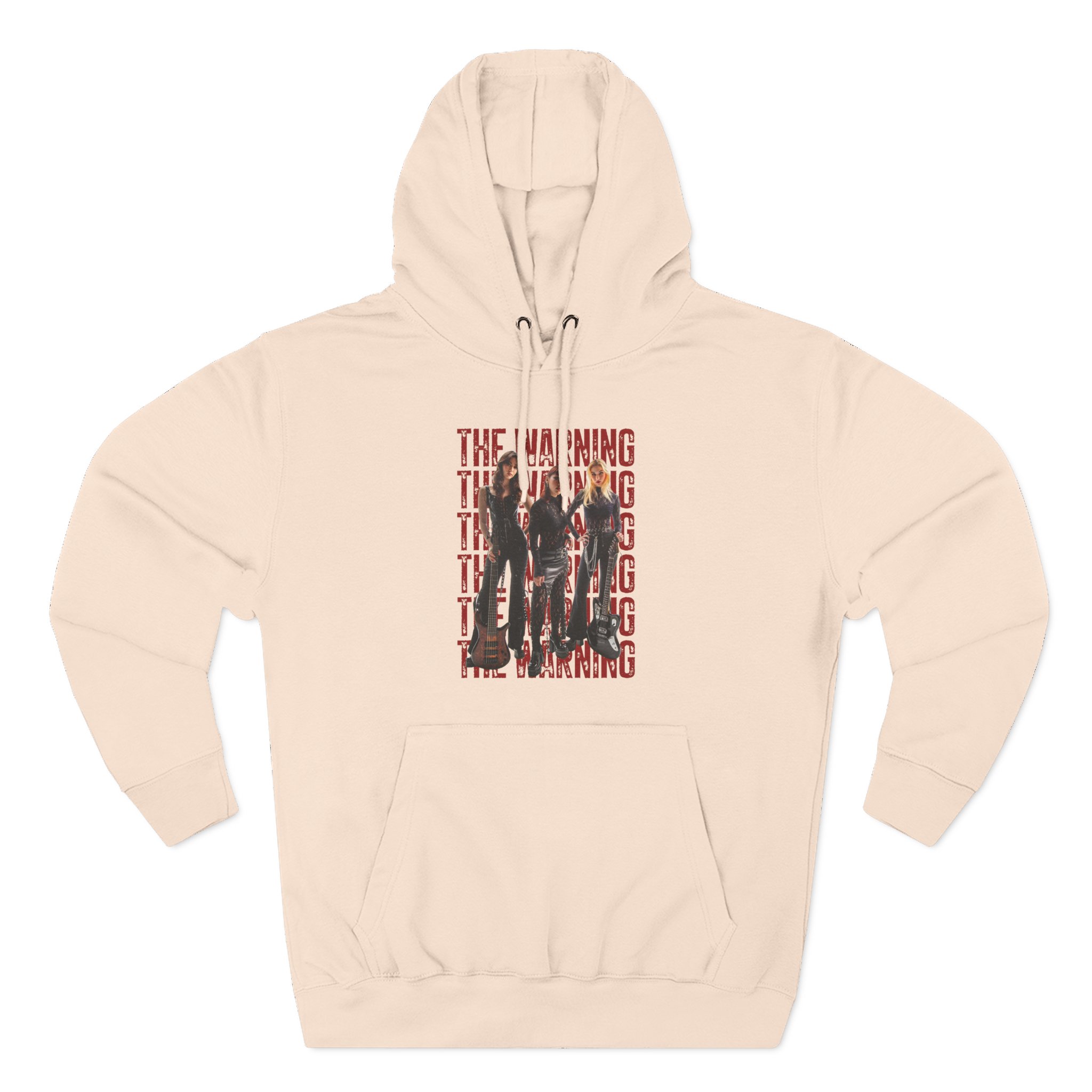 The Warning Stacked Three-Panel Fleece Hoodie