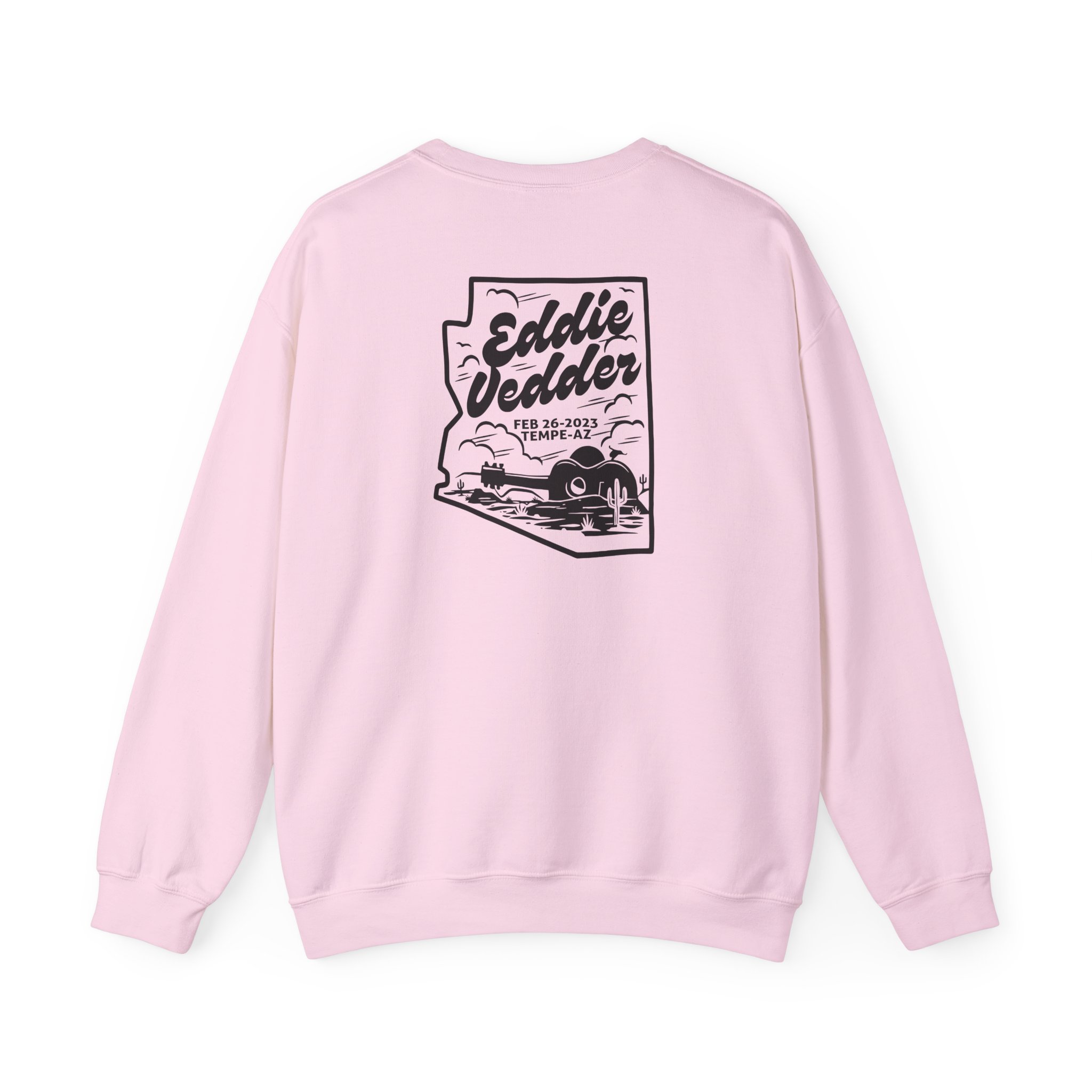 Eddie Vedder AZ Map Unisex Heavy Blendâ„¢ Crewneck Sweatshirt