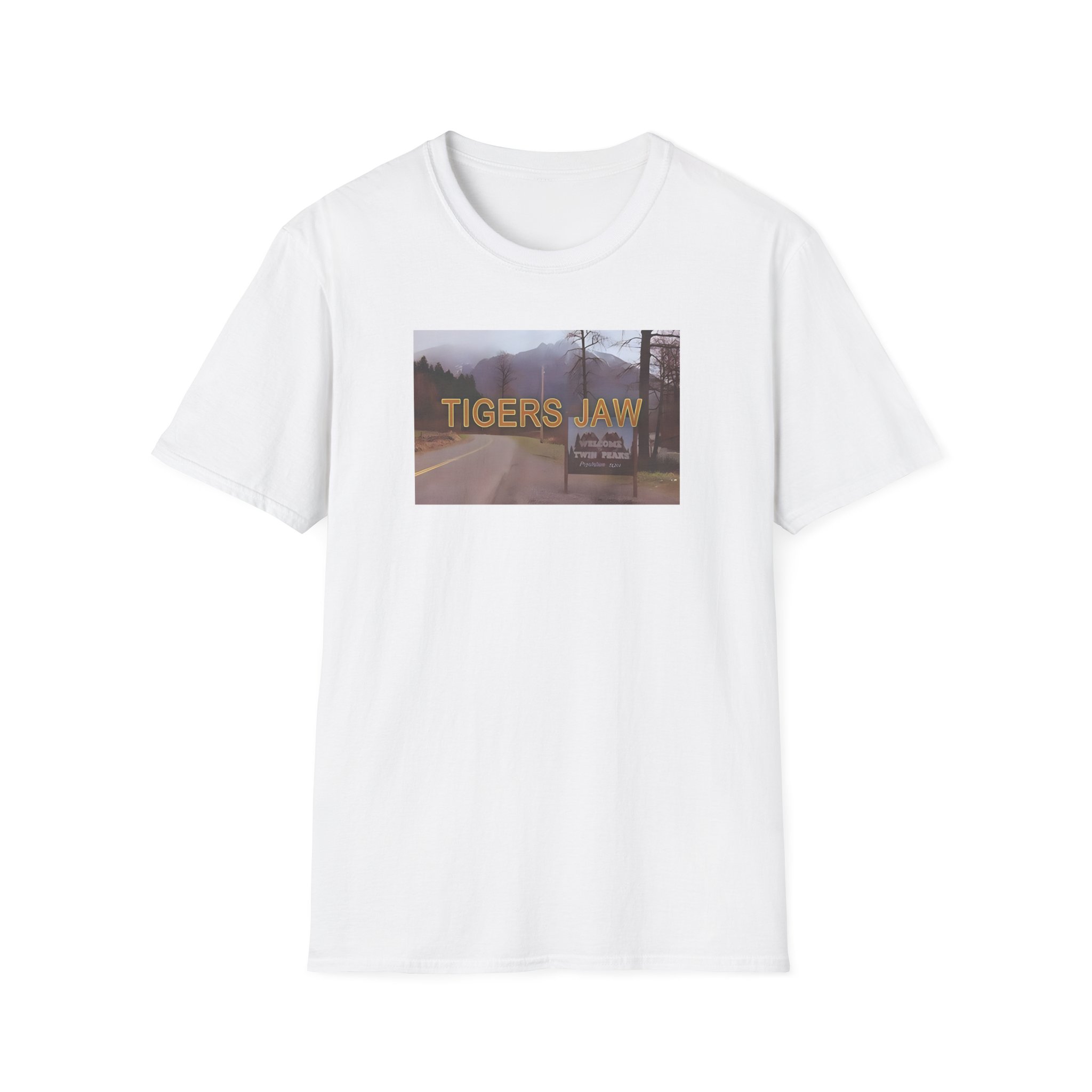 Tigers Jaw Twin Peaks Unisex Softstyle T-Shirt