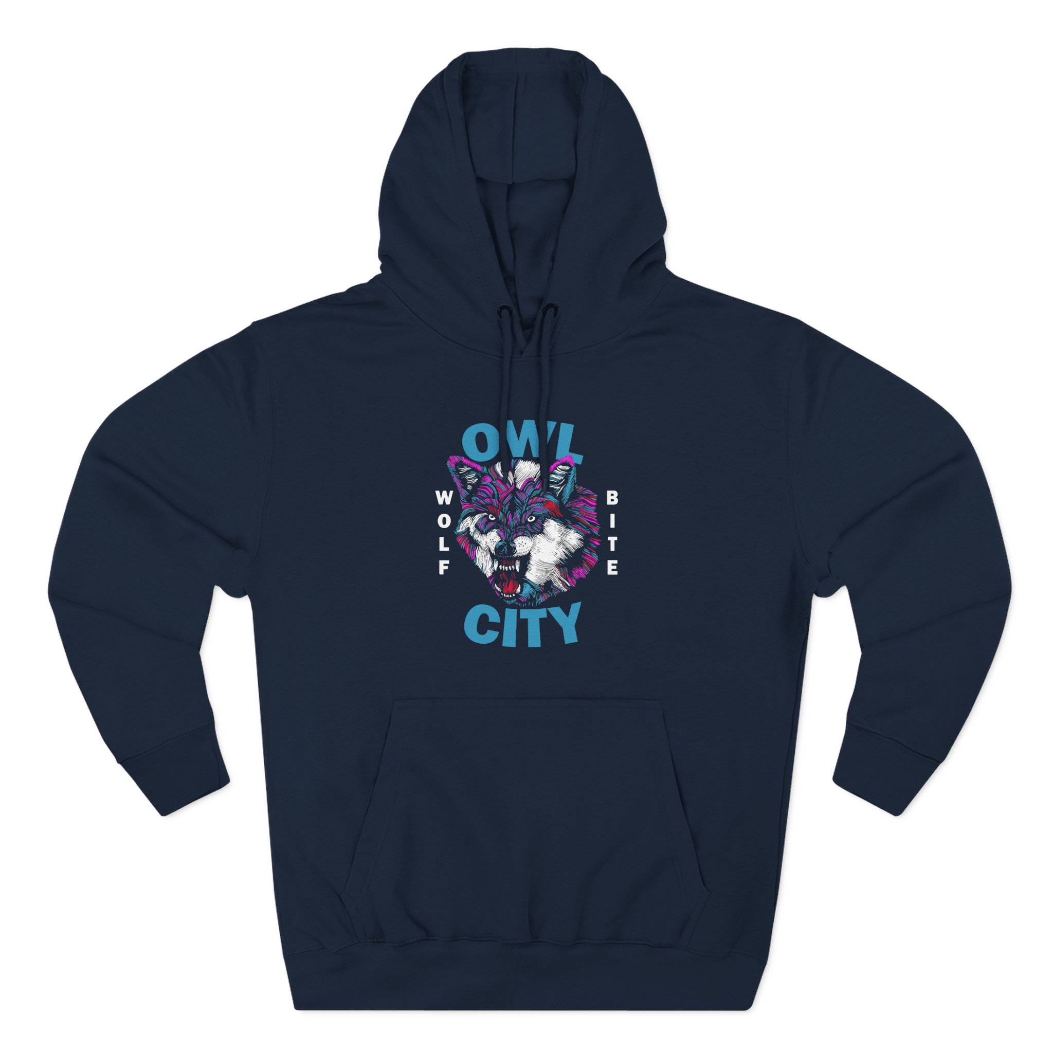 Owl City Wolf Bite Three-Panel Fleece Hoodie