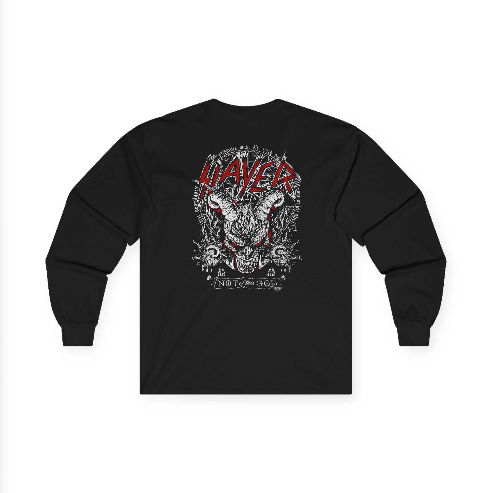 Slayer Not Of This God Unisex Ultra Cotton Long Sleeve Tee