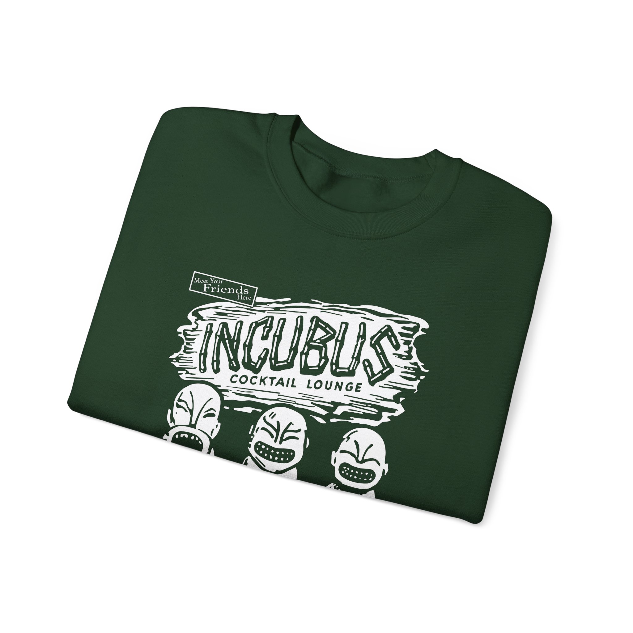 Incubus Cocktail Lounge Unisex Heavy Blendâ„¢ Crewneck Sweatshirt
