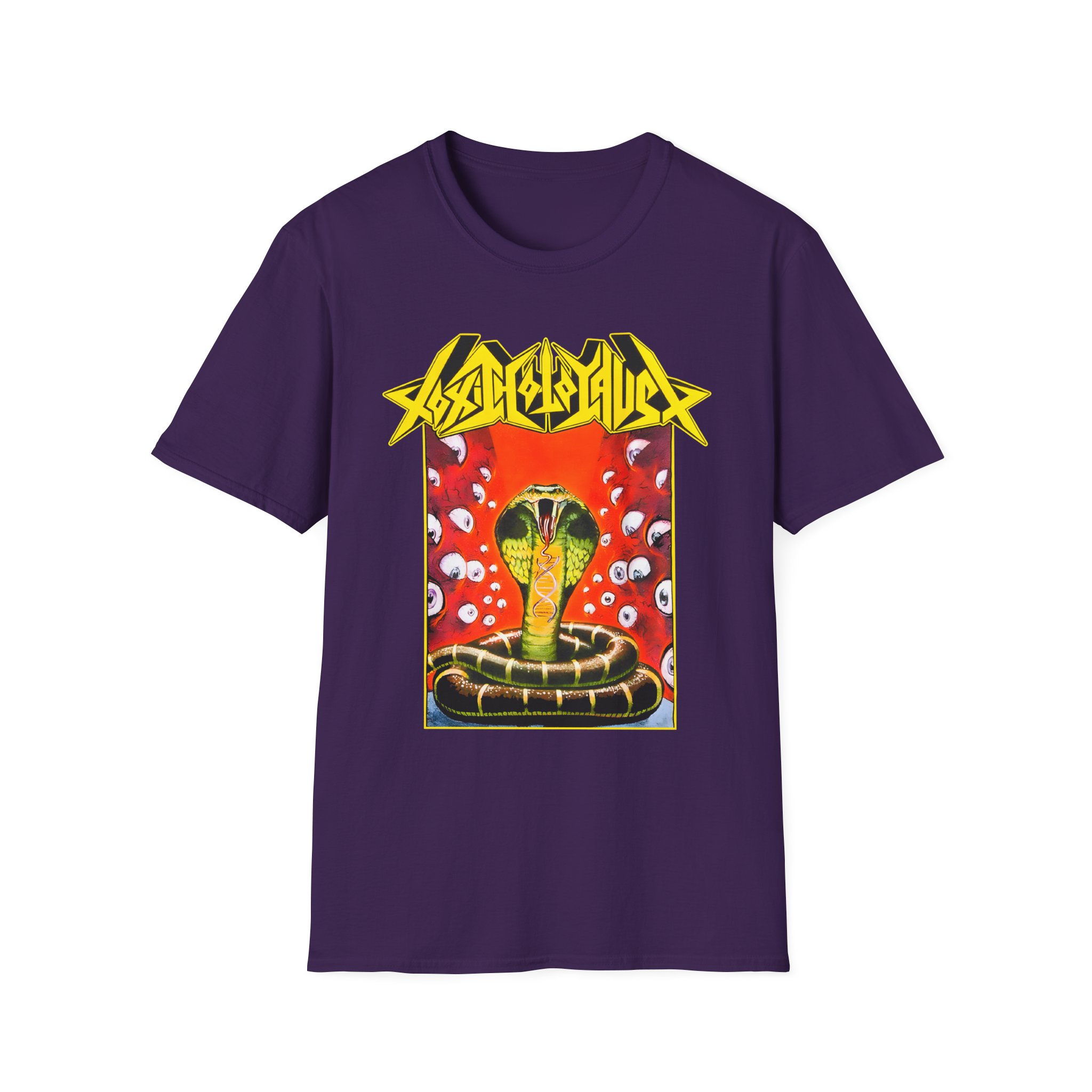Toxic Holocaust Chemistry of Consciousness Album Art Unisex Softstyle T-Shirt