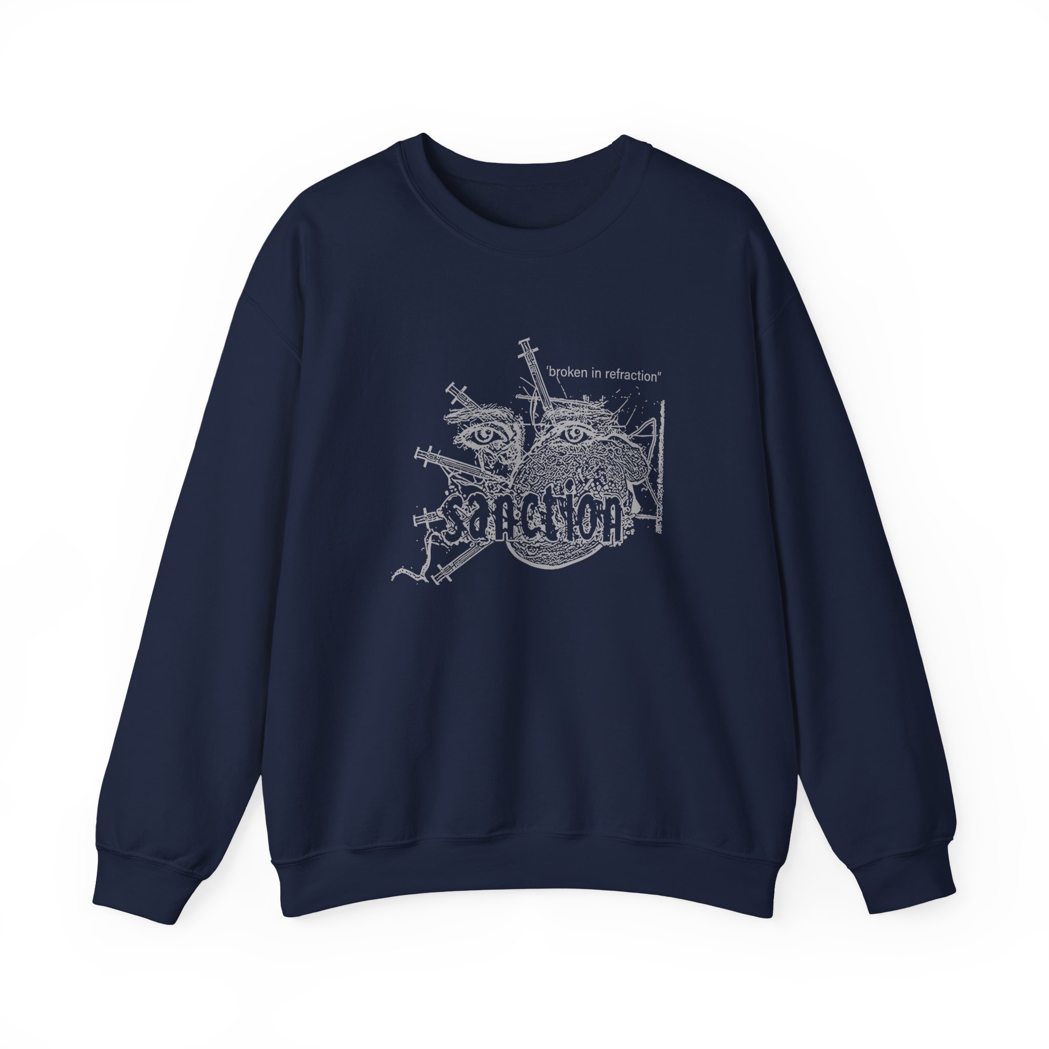 Sanction Broken Unisex Heavy Blendâ„¢ Crewneck Sweatshirt
