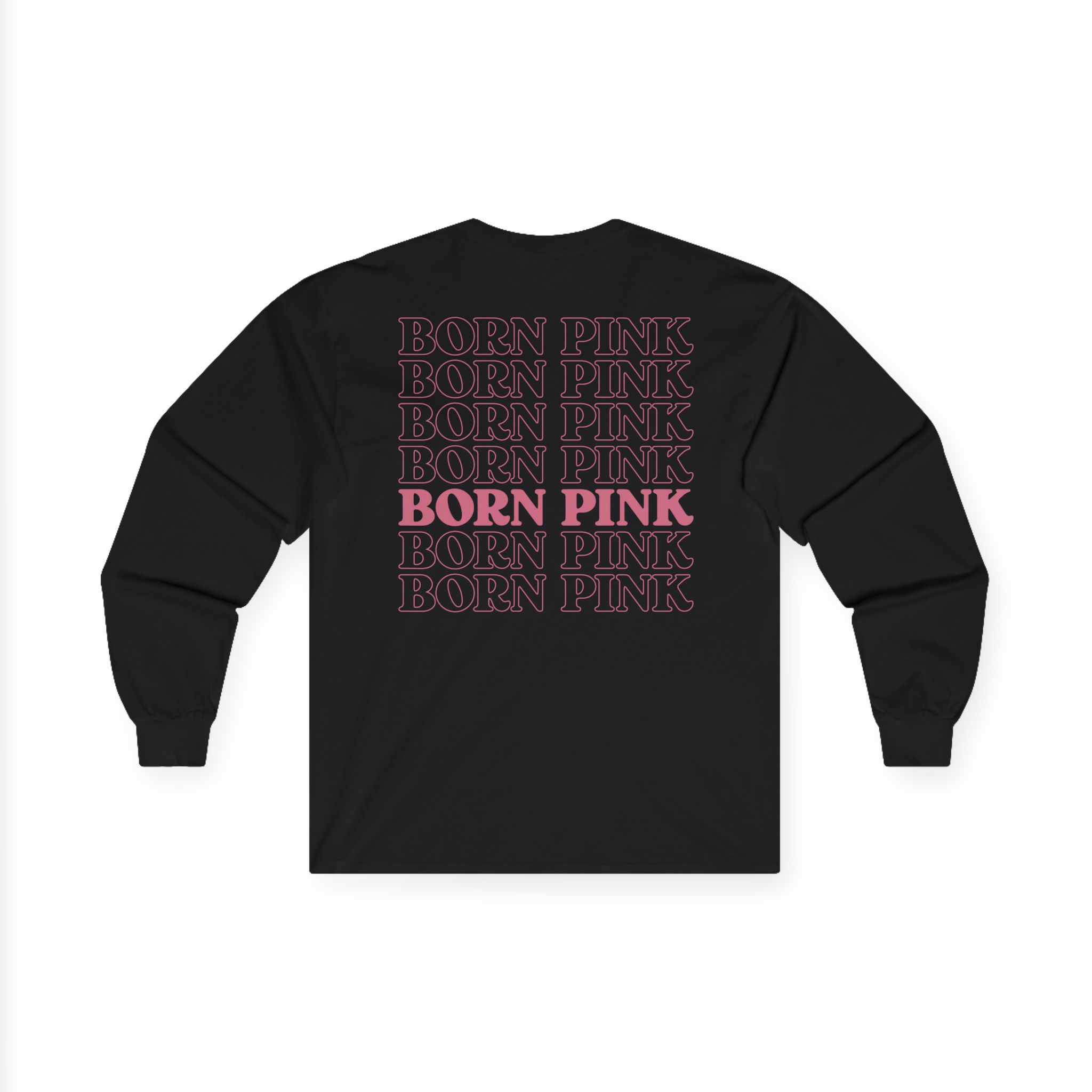 B Born Pink World Tour Unisex Ultra Cotton Long Sleeve Tee