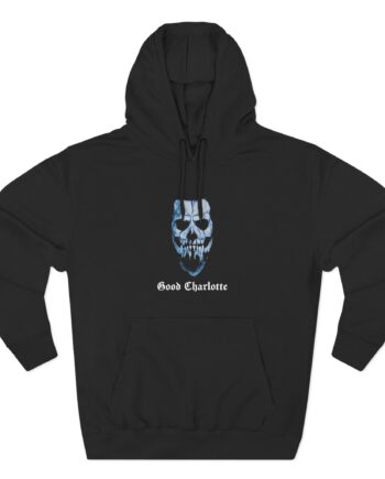 Good Charlotte Glow Skull Three-Panel Fleece Hoodie