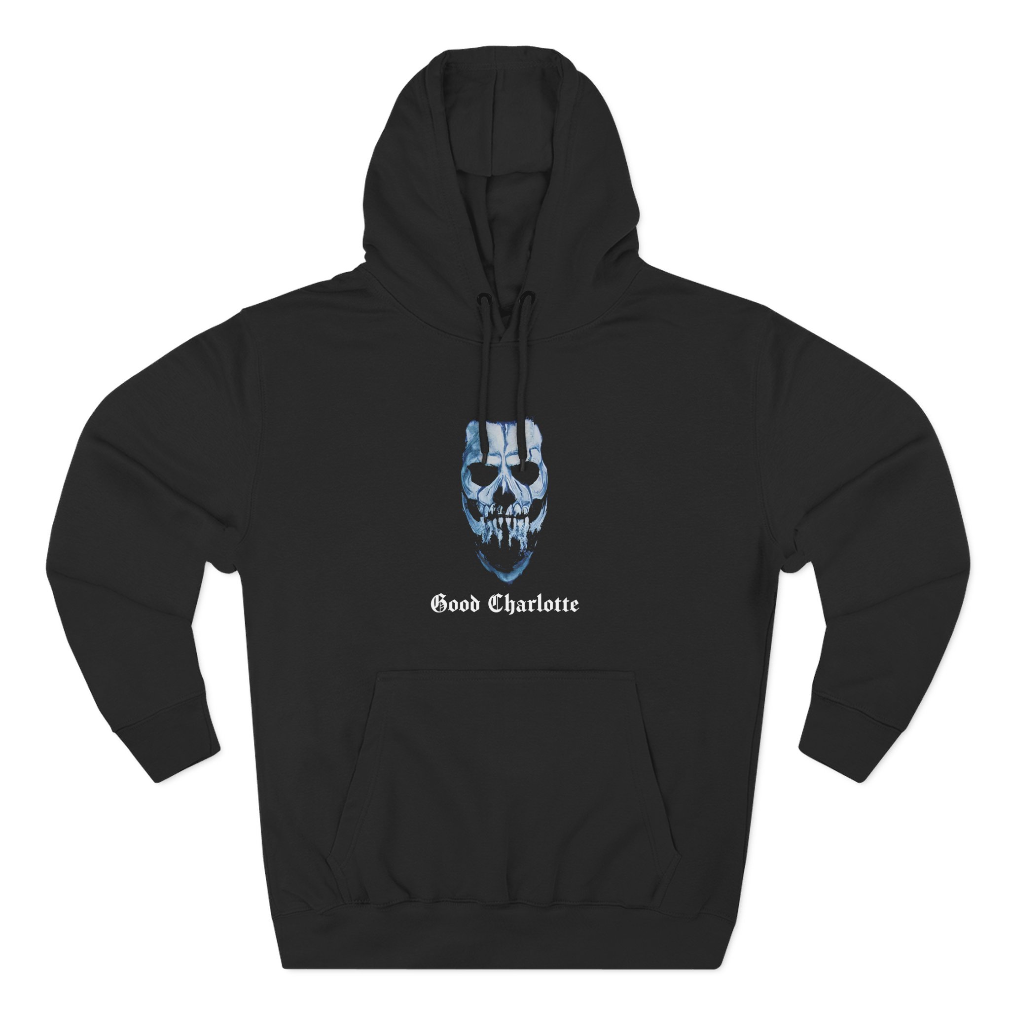 Good Charlotte Glow Skull Three-Panel Fleece Hoodie