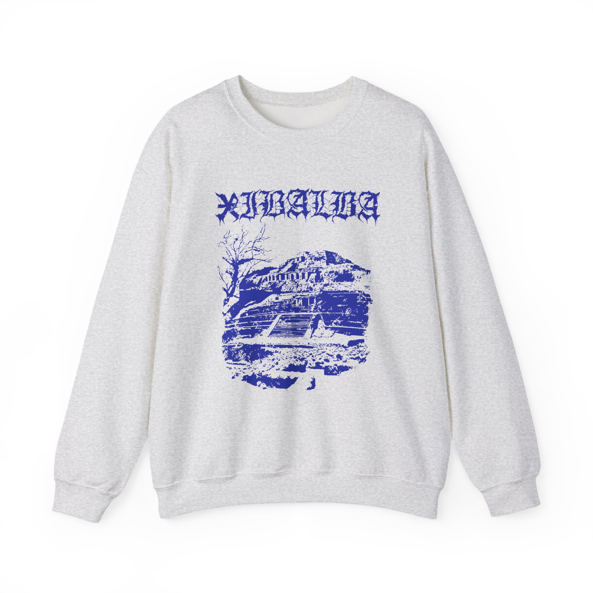 Xibalba Muerte Libertad Infierno Unisex Heavy Blendâ„¢ Crewneck Sweatshirt