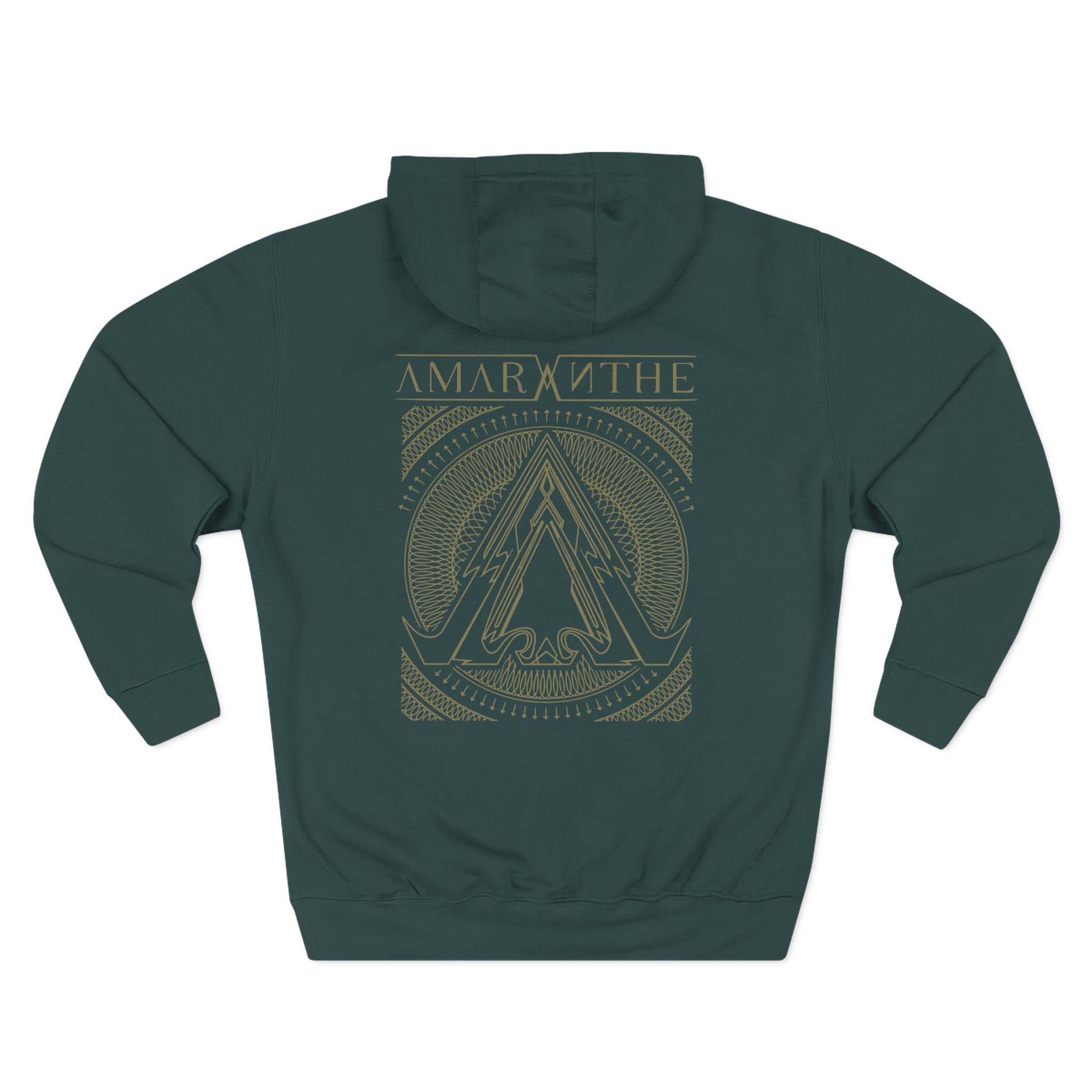 Amaranthe Logo Three-Panel Fleece Hoodie