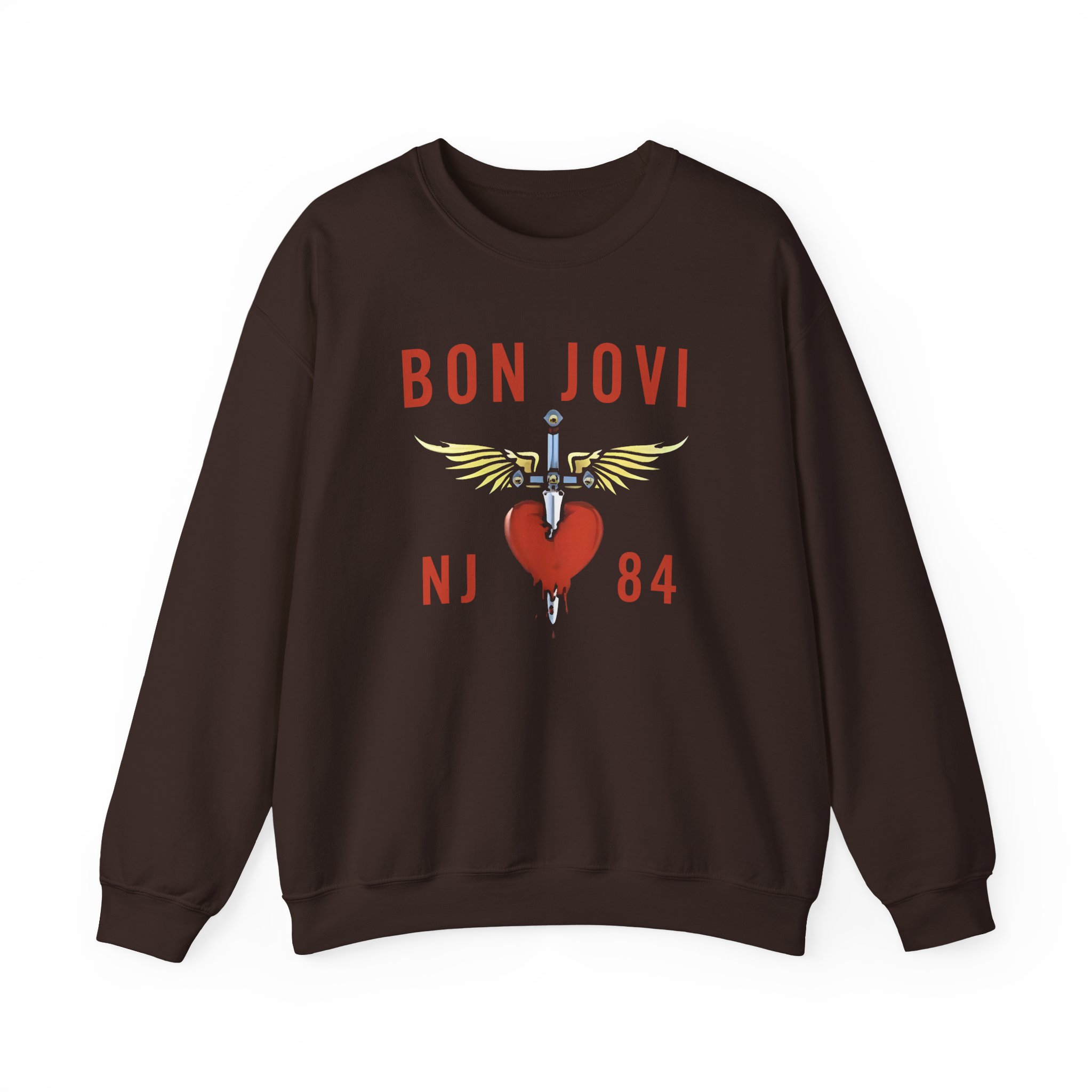Bon Jovi You Give Love a Bad Name Unisex Heavy Blendâ„¢ Crewneck Sweatshirt