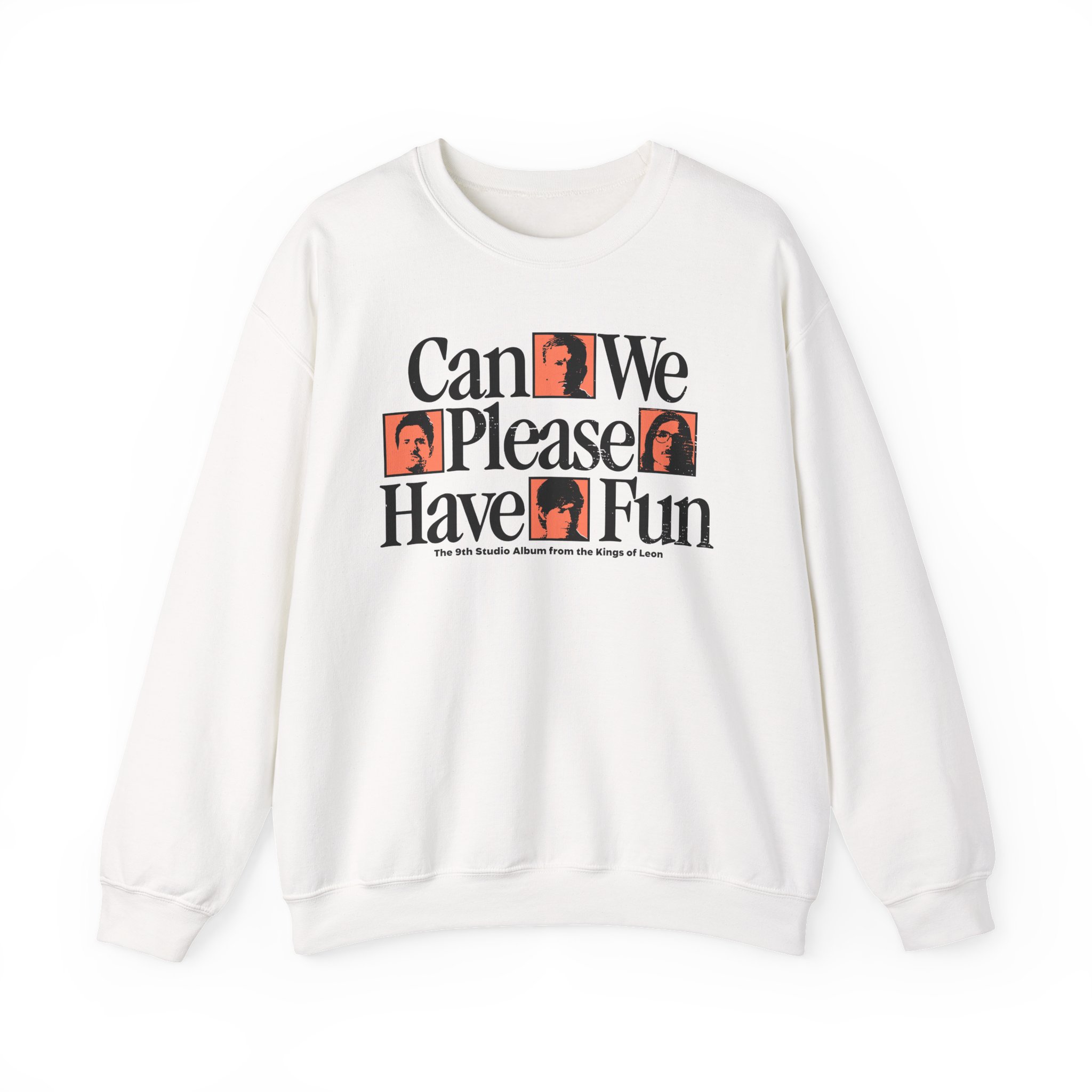 Kings of Leon Can We Please Have Fun Unisex Heavy Blendâ„¢ Crewneck Sweatshirt