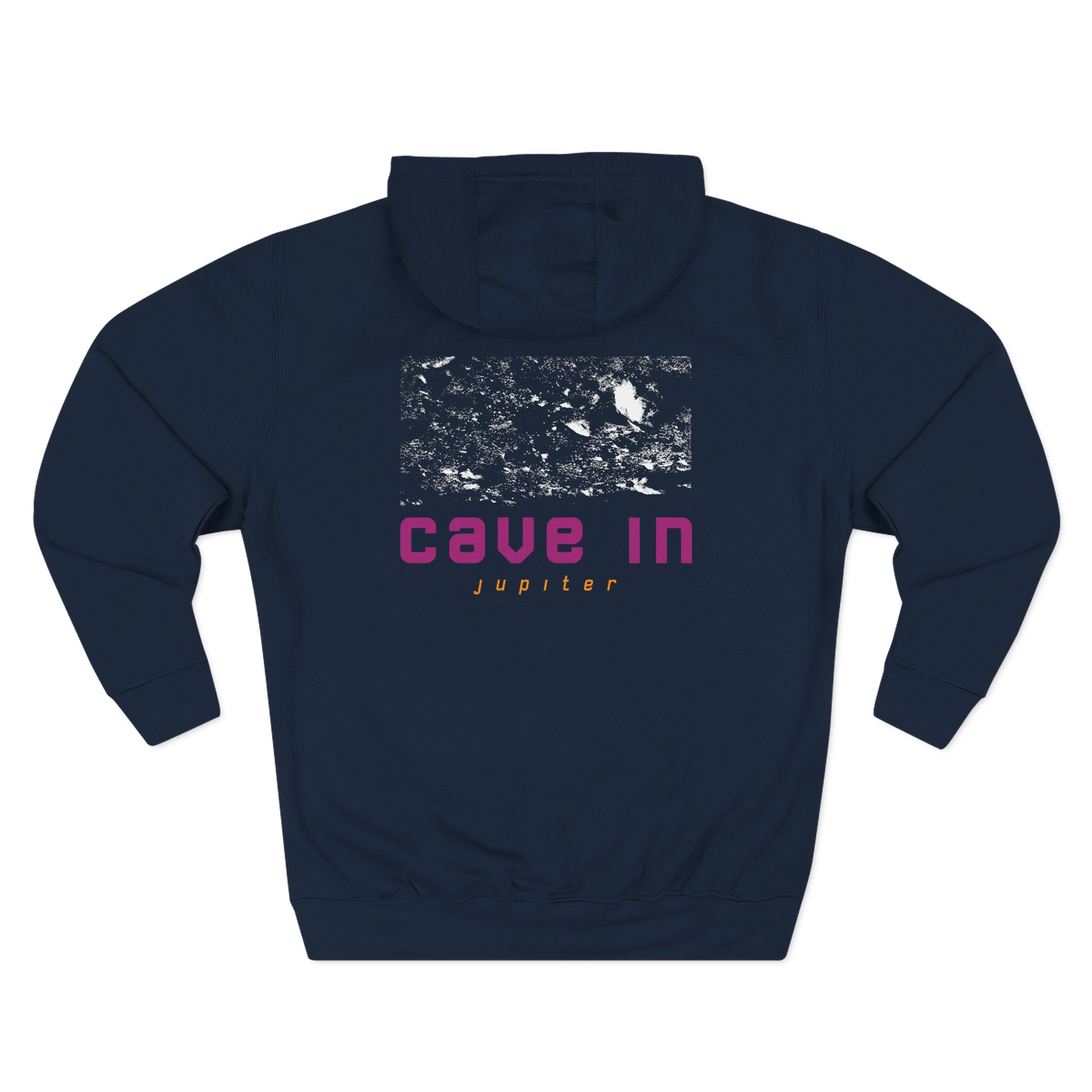 Cave in Crater Three-Panel Fleece Hoodie