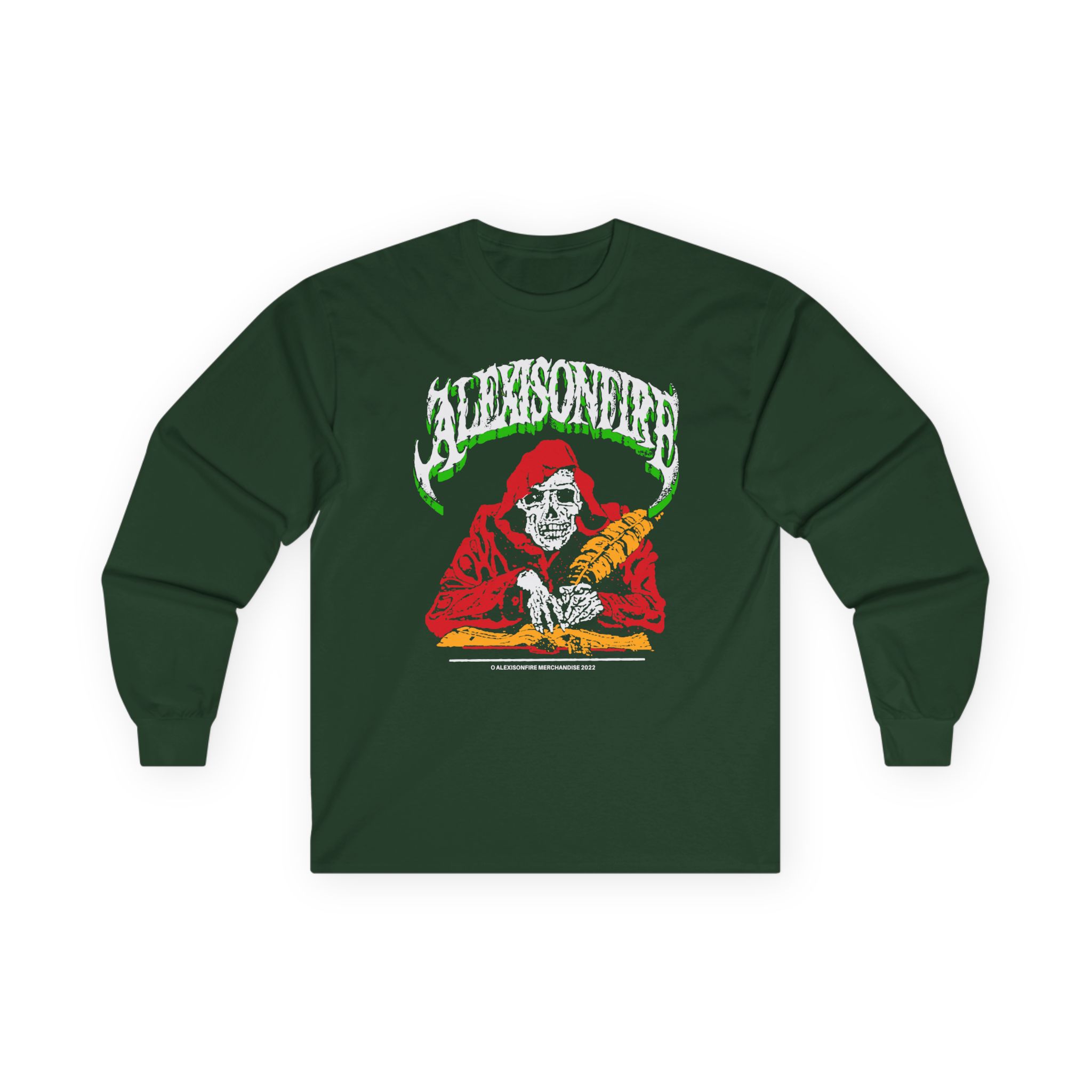 Alexisonfire Skelwrite Unisex Ultra Cotton Long Sleeve Tee