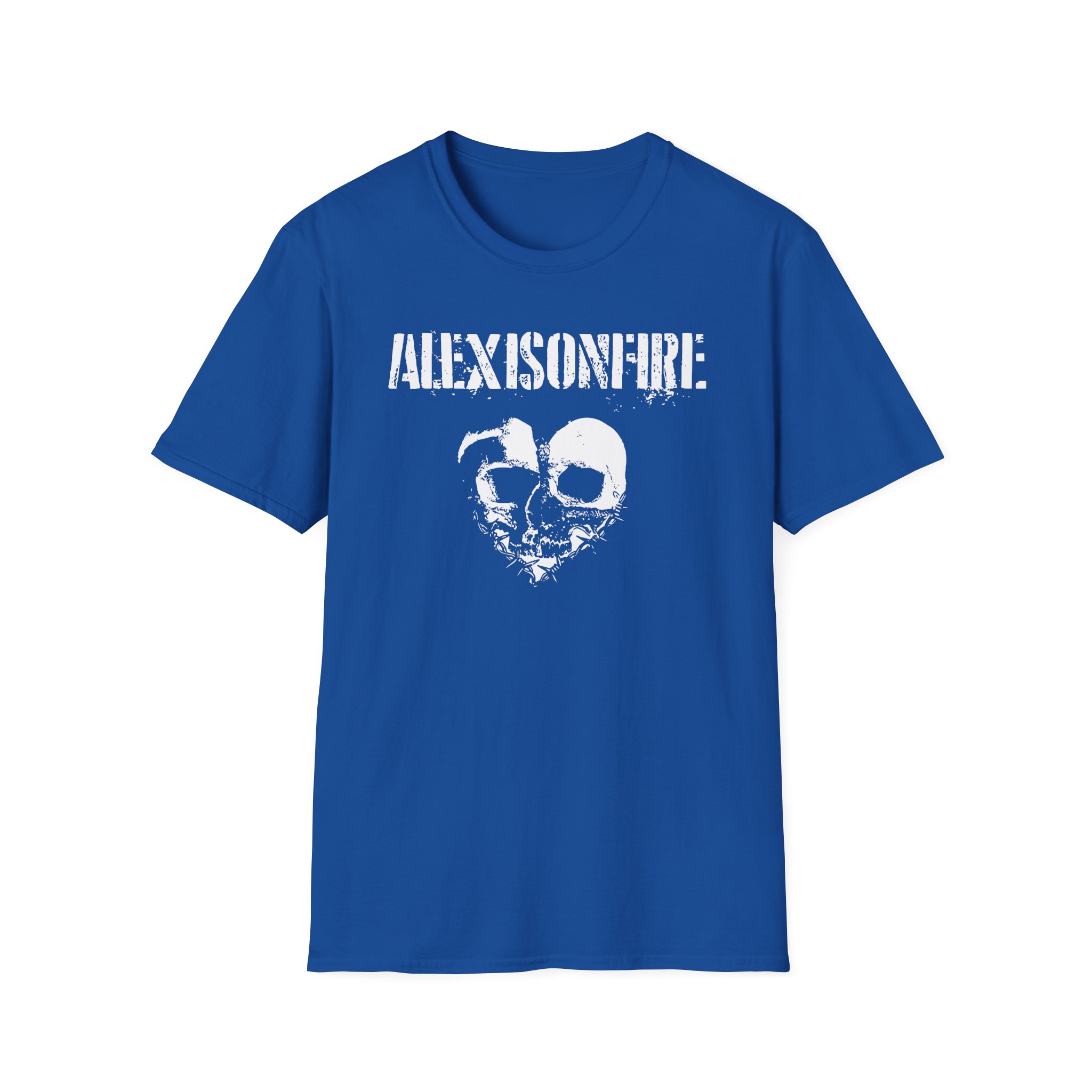 Alexisonfire Barbed Wire Heartskull Unisex Softstyle T-Shirt