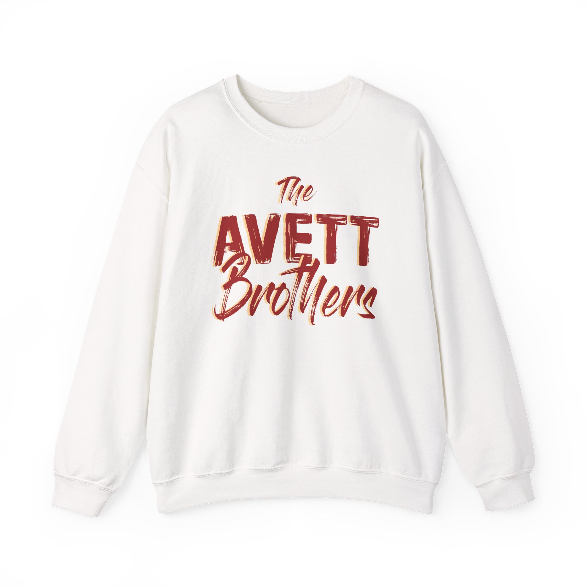 Avett Brothers Painted Sign Logo Unisex Heavy Blendâ„¢ Crewneck Sweatshirt