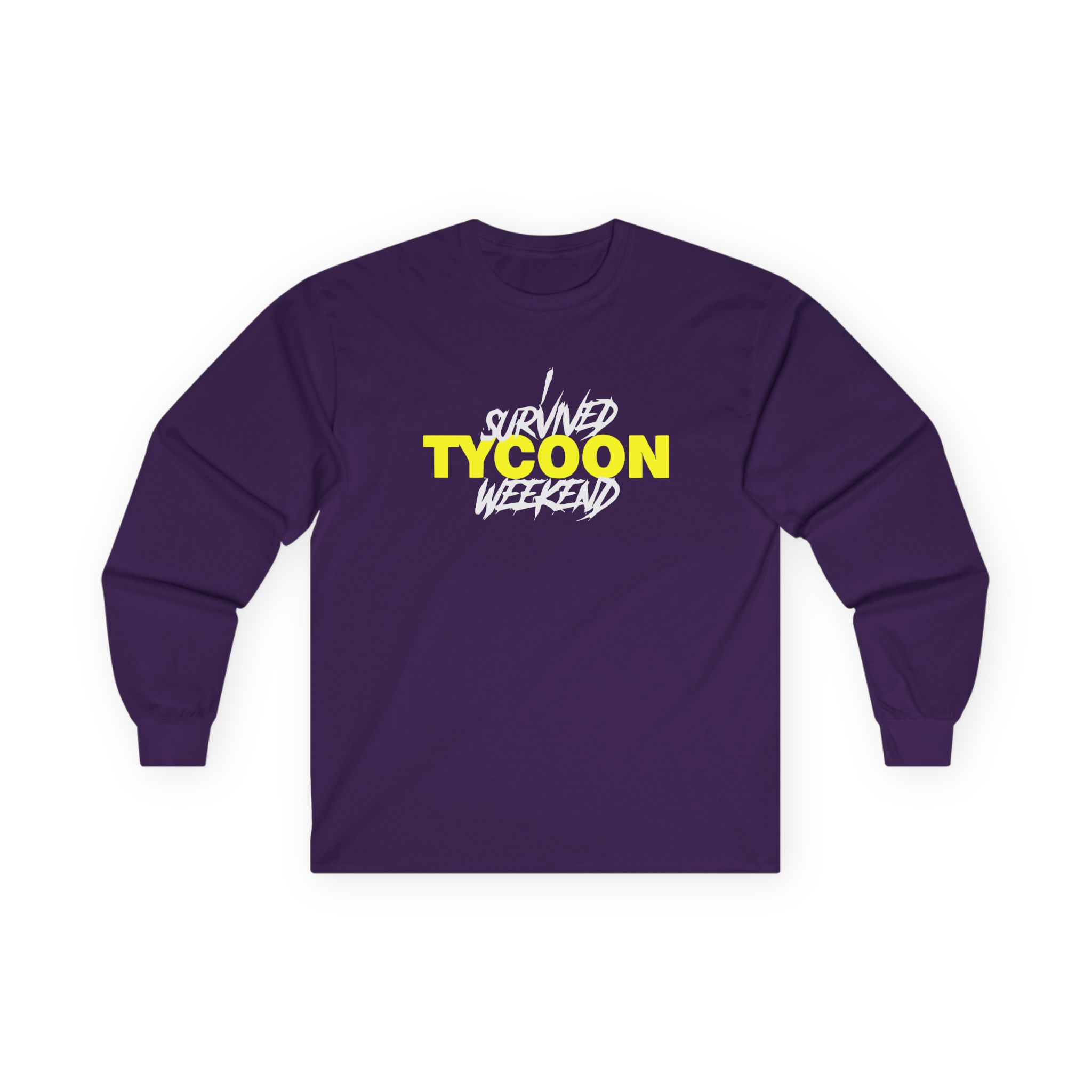 G-unit I Survined Tycoon Weekend Unisex Ultra Cotton Long Sleeve Tee