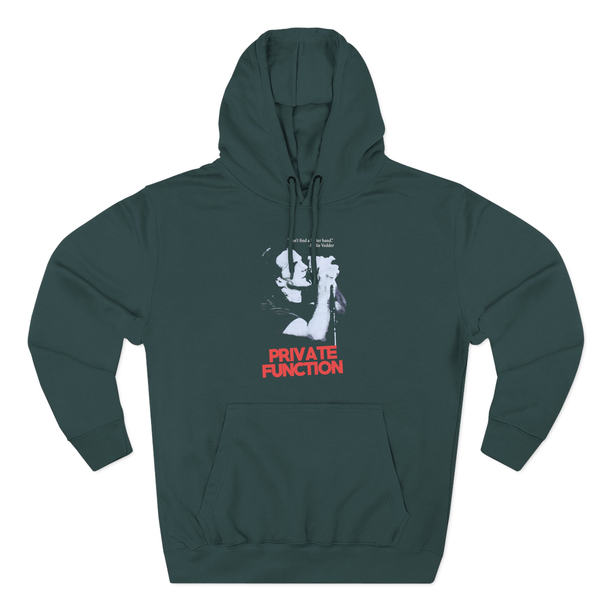Eddie Vedder Forever Three-Panel Fleece Hoodie