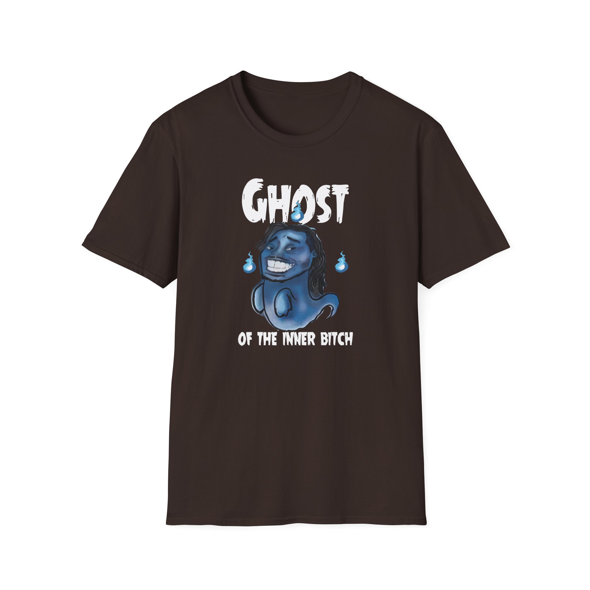 Aba and Preach Ghost of the Inner Bitch Unisex Softstyle T-Shirt