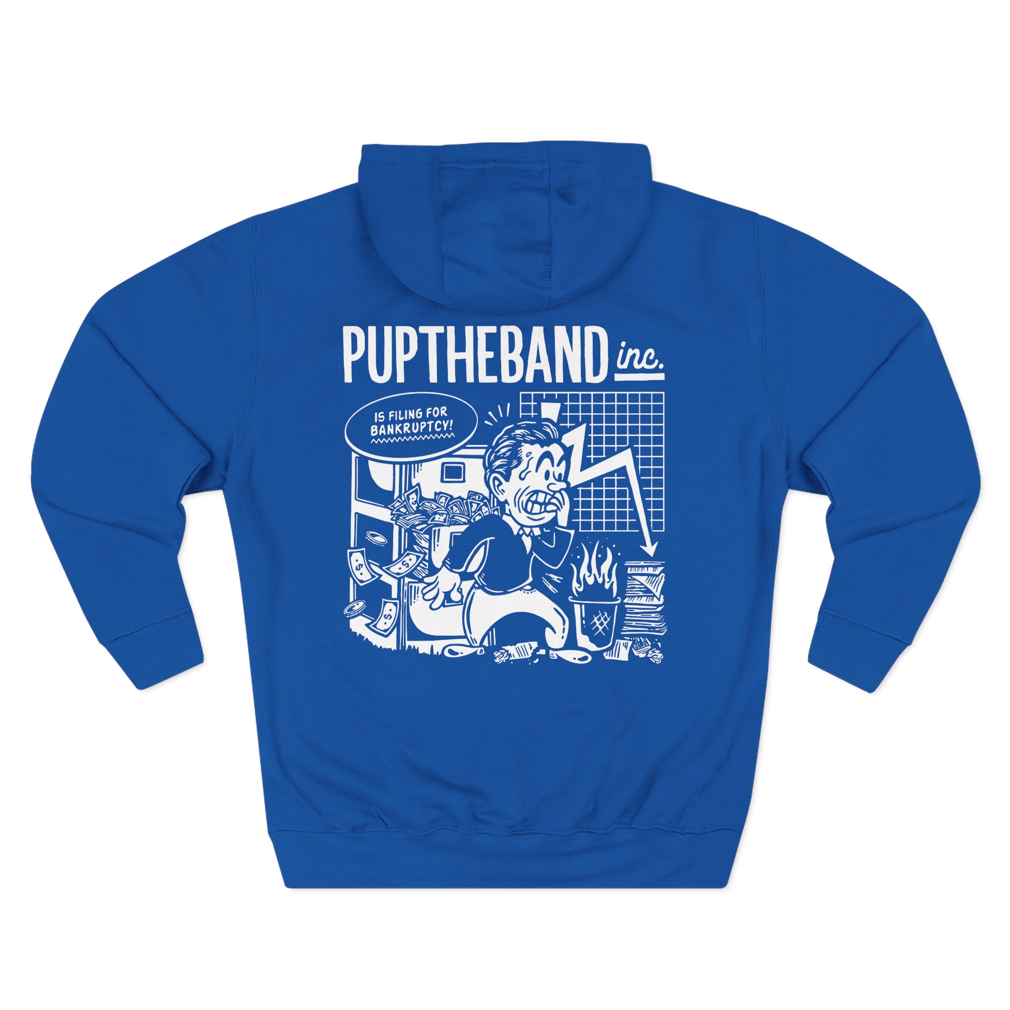 Pup Employee of the Month Three-Panel Fleece Hoodie