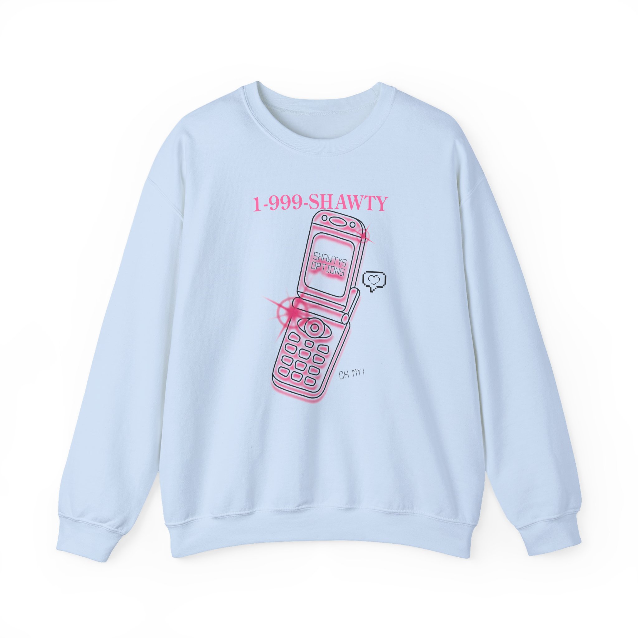 Shawty Bae Shawty Hotline Unisex Heavy Blendâ„¢ Crewneck Sweatshirt