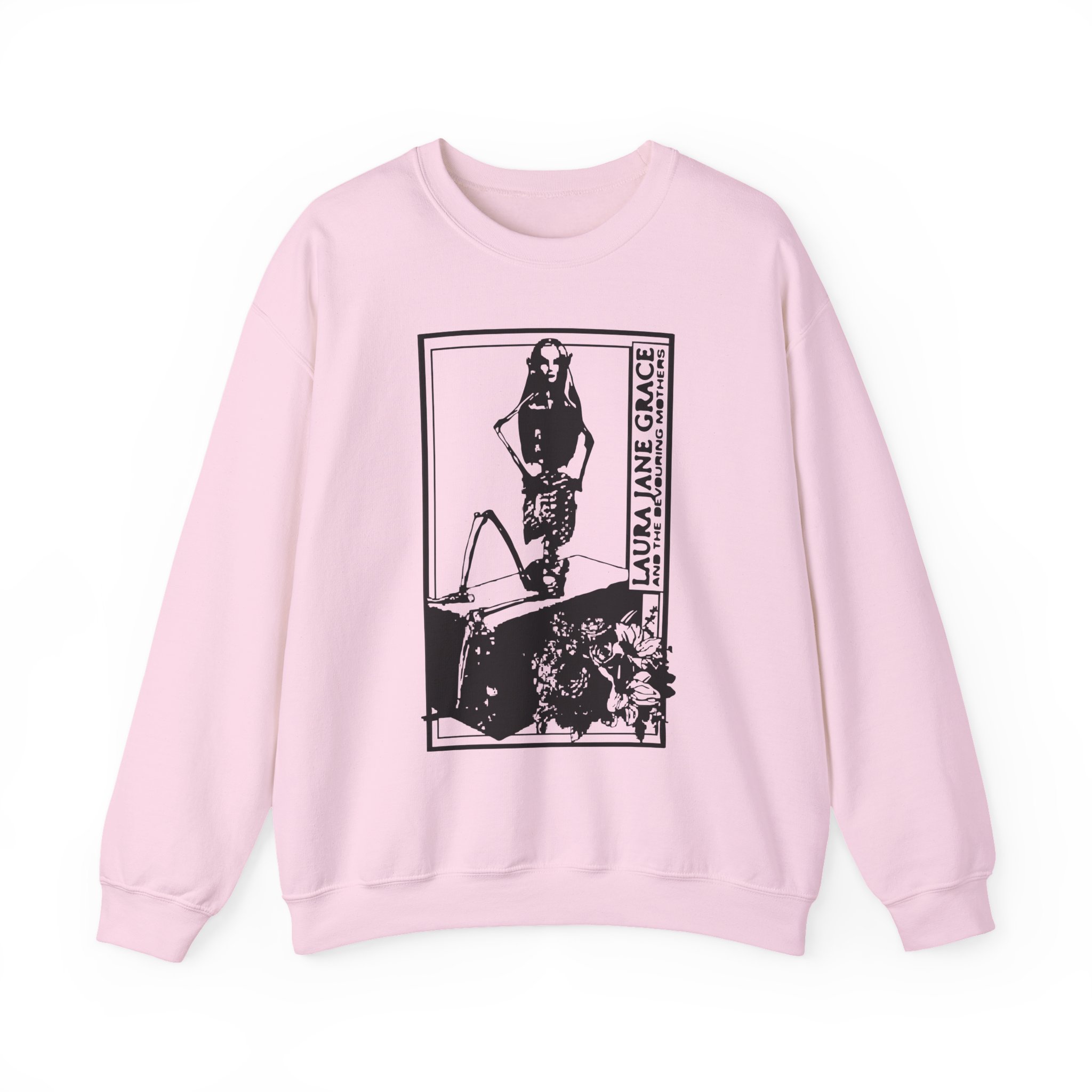 Laura Jane Heads Up Unisex Heavy Blendâ„¢ Crewneck Sweatshirt