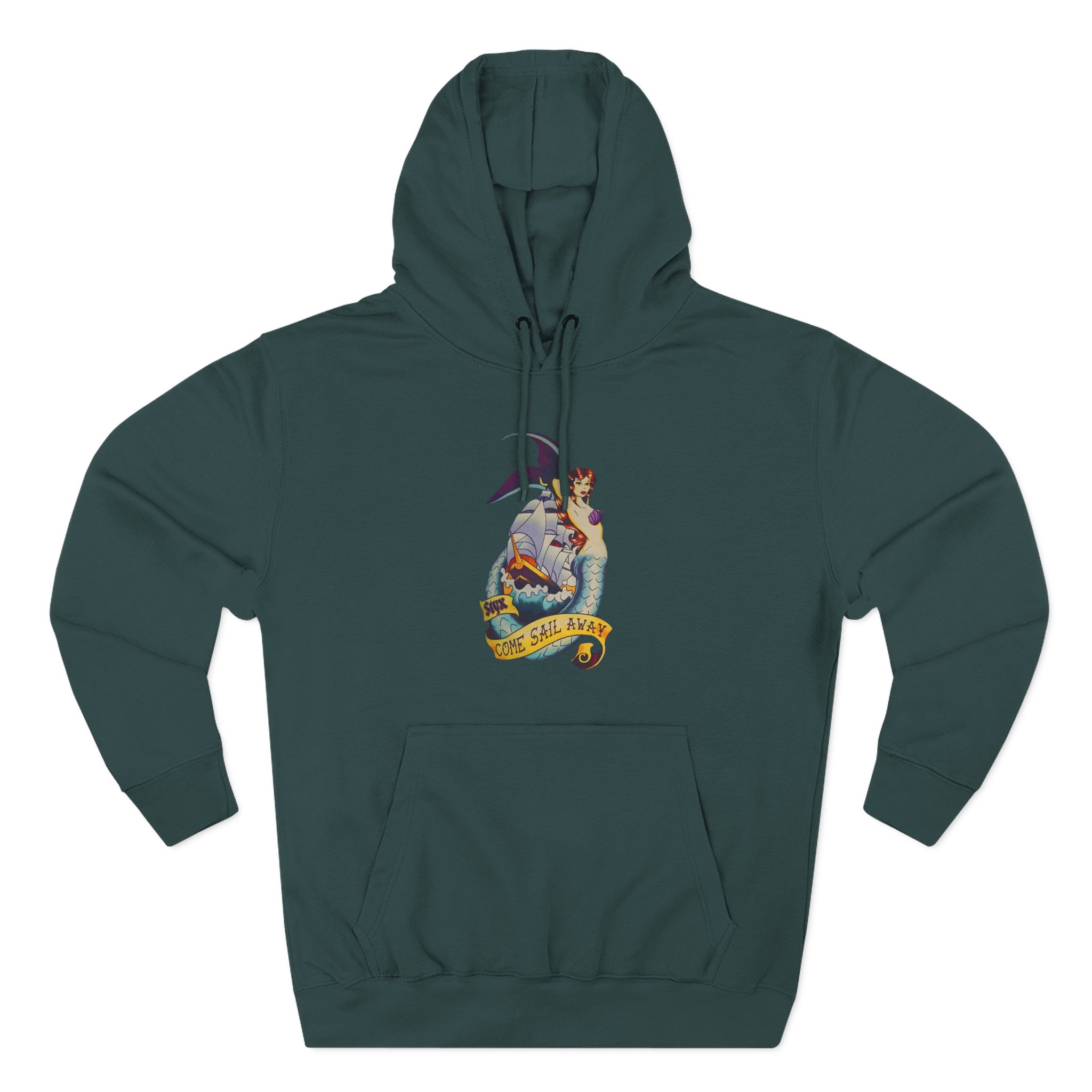 Styx Three-Panel Fleece Hoodie