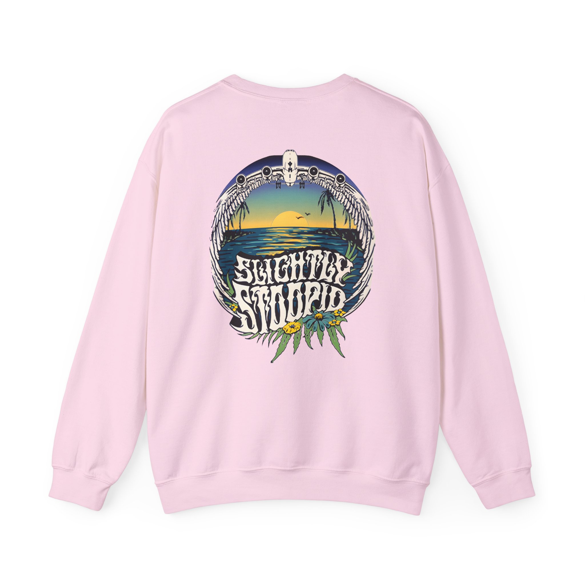 Slightly Stoopid Up on a Plane Unisex Heavy Blendâ„¢ Crewneck Sweatshirt