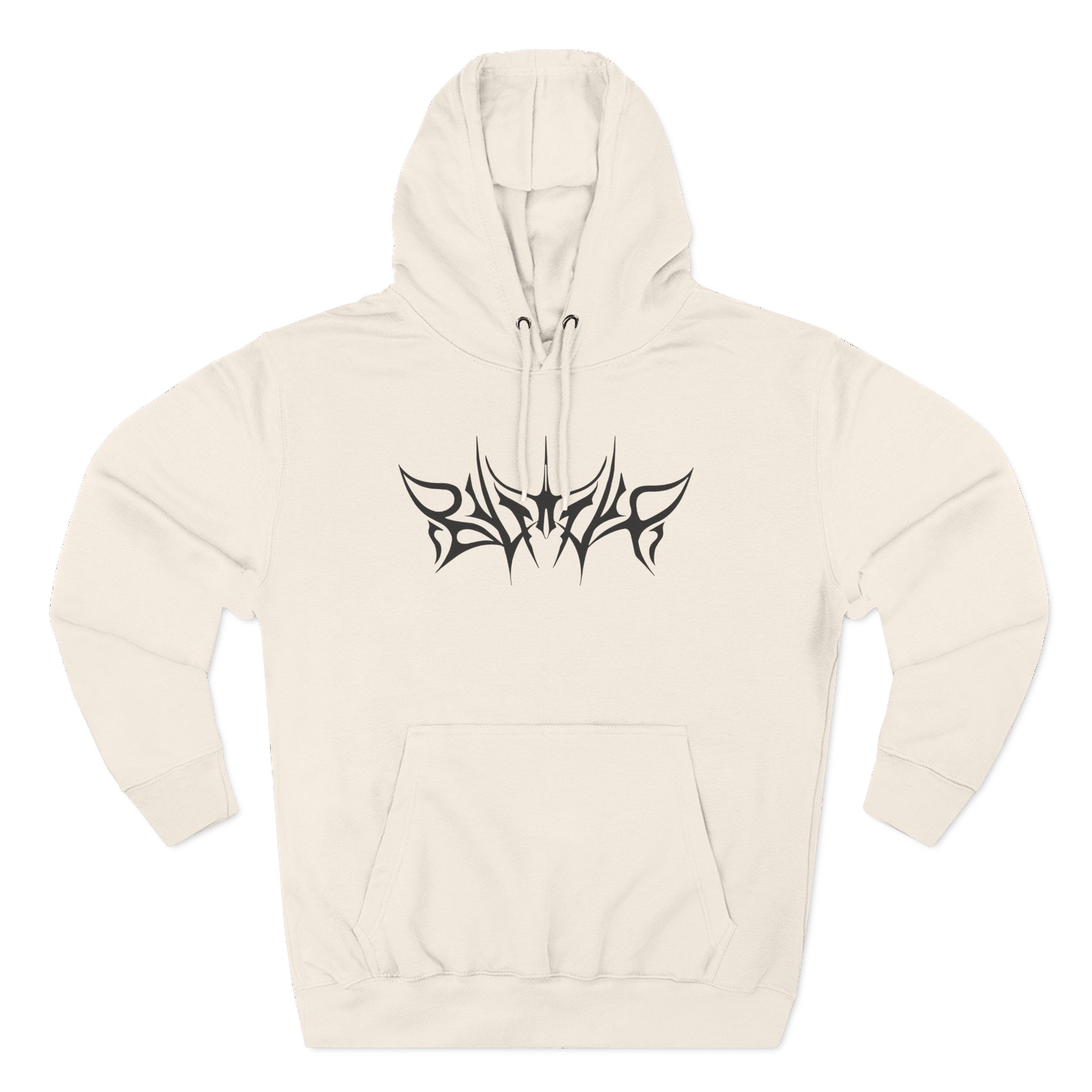 Bilmuri Logo Three-Panel Fleece Hoodie