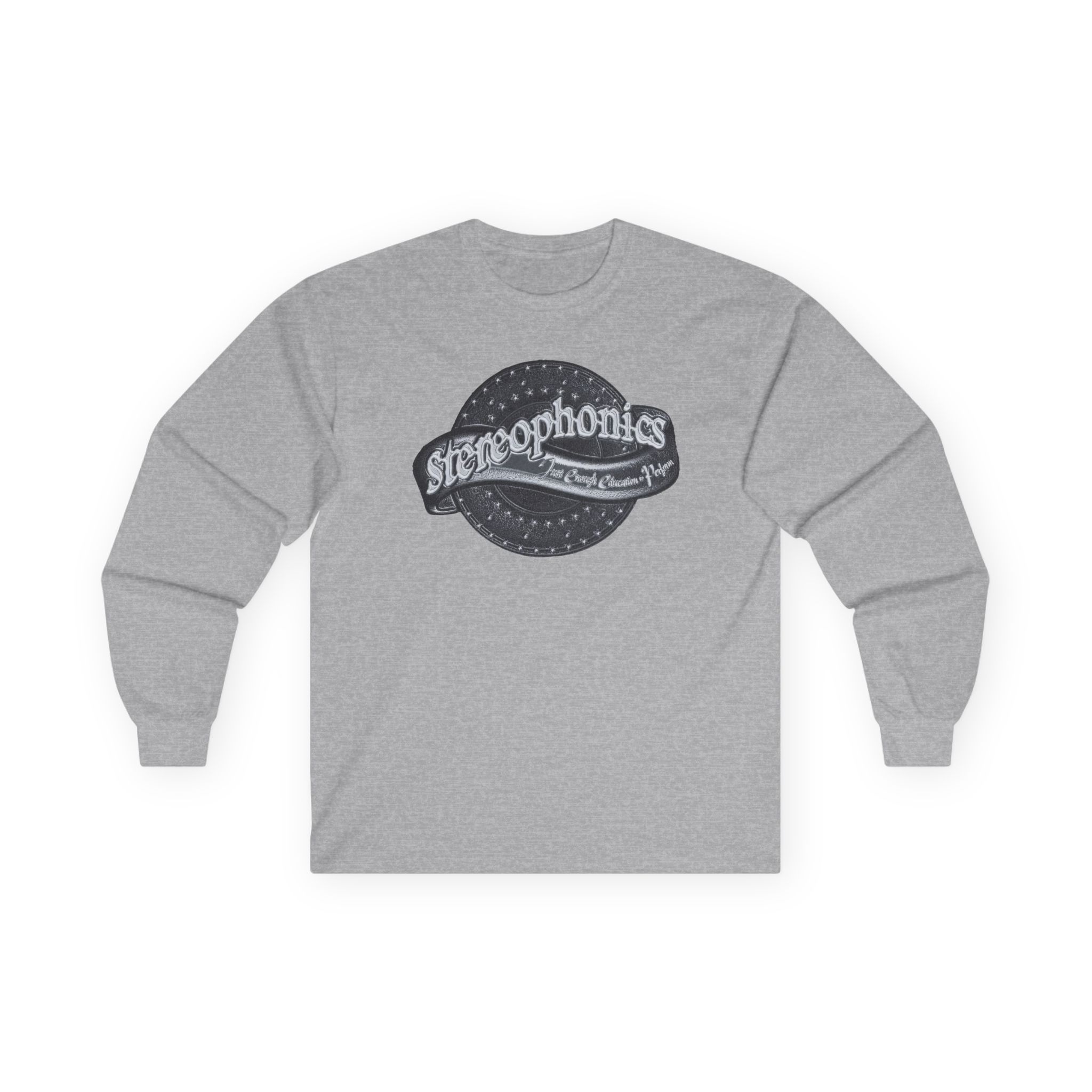 Stereophonics Vintage Just Enough Education to Perform Unisex Ultra Cotton Long Sleeve Tee