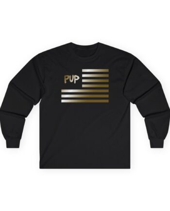 Pup Gold Foil Unisex Ultra Cotton Long Sleeve Tee