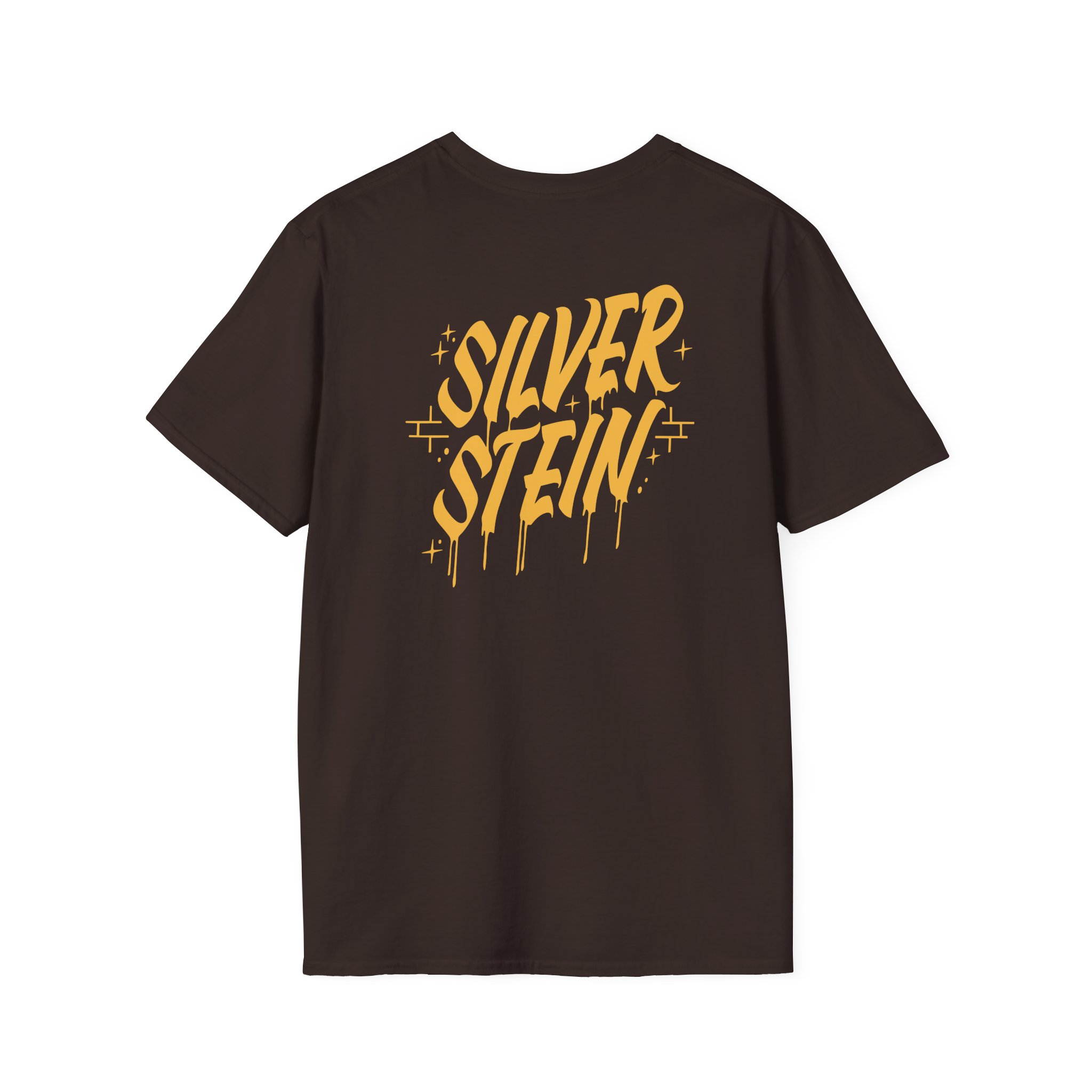 Silverstein Graffiti Skeleton Unisex Softstyle T-Shirt