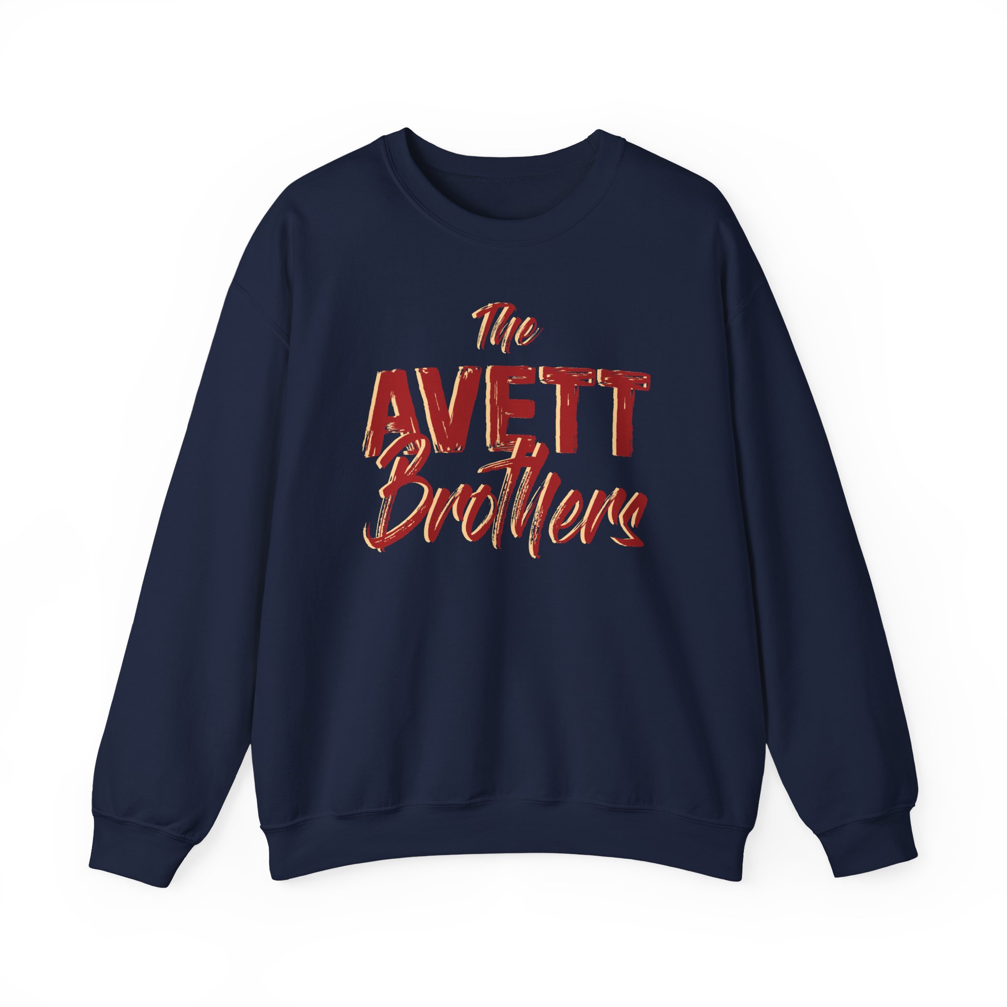 Avett Brothers Painted Sign Logo Unisex Heavy Blendâ„¢ Crewneck Sweatshirt