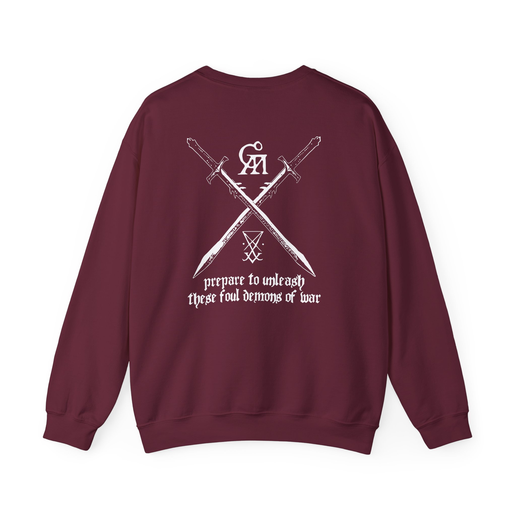 Goatwhore no Mercy Unisex Heavy Blendâ„¢ Crewneck Sweatshirt