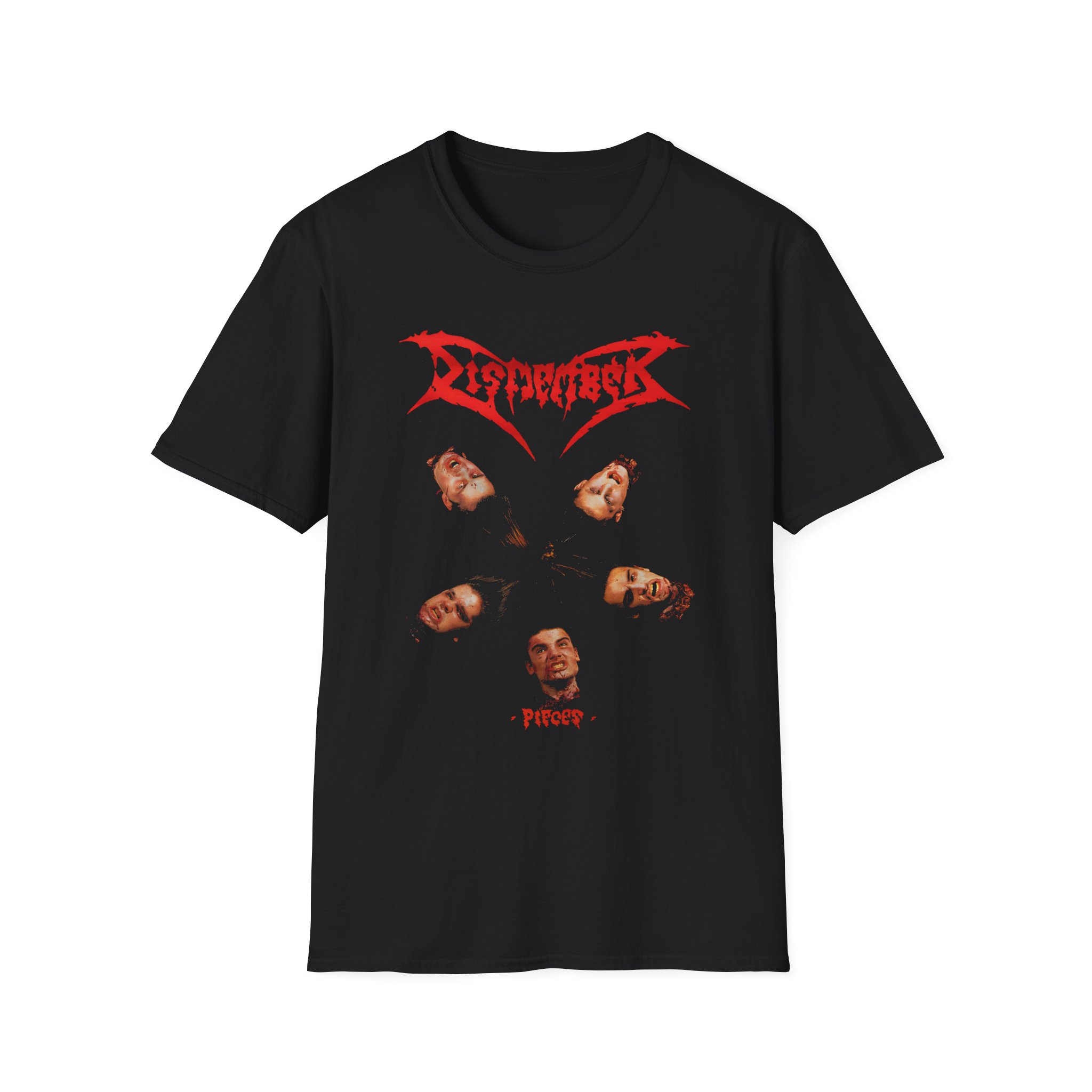 Dismember Pieces Unisex Softstyle T-Shirt