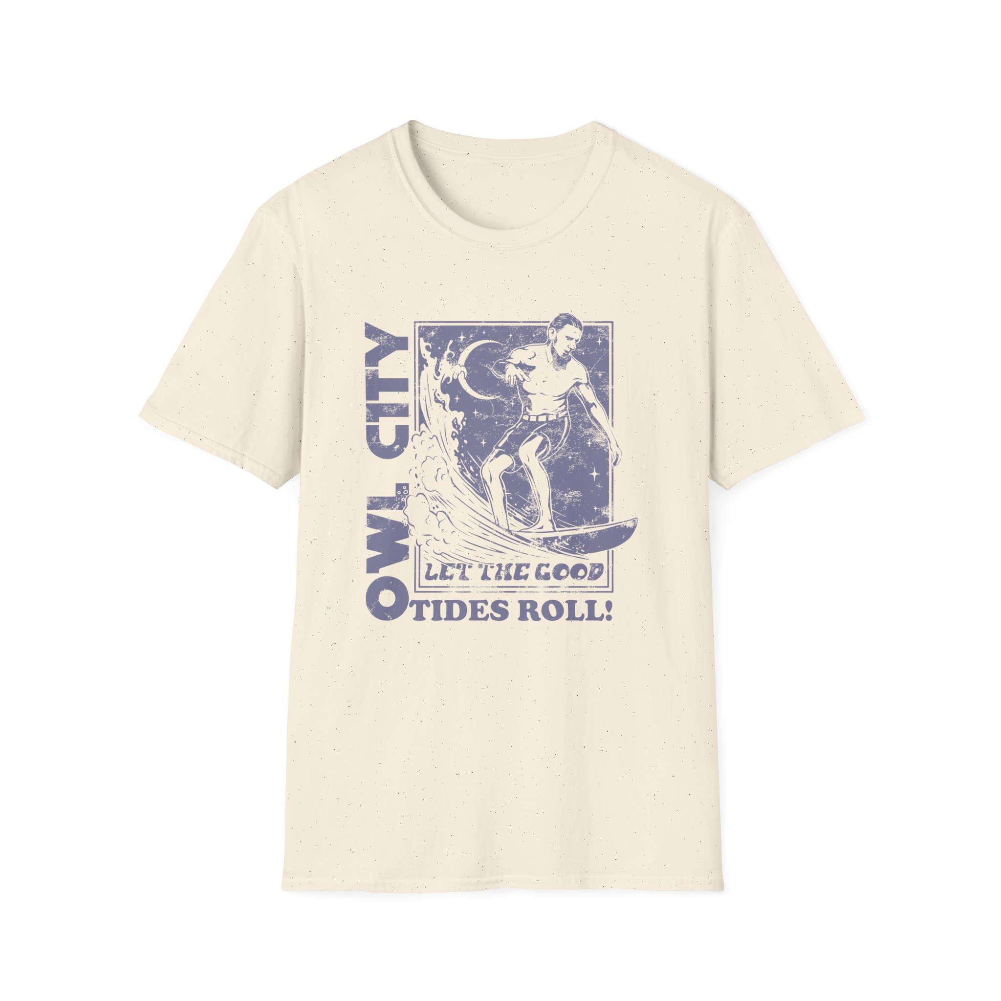Owl City Let the Good Tides Roll Ringer Unisex Softstyle T-Shirt