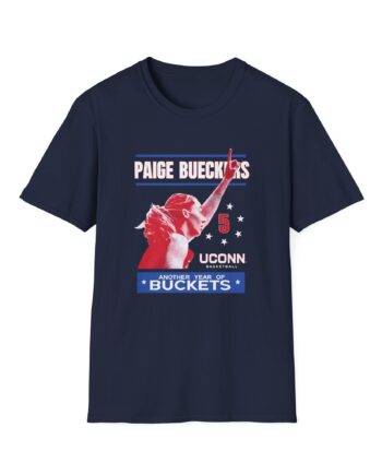 Paige Bueckers Run It Back Drop Unisex Softstyle T-Shirt