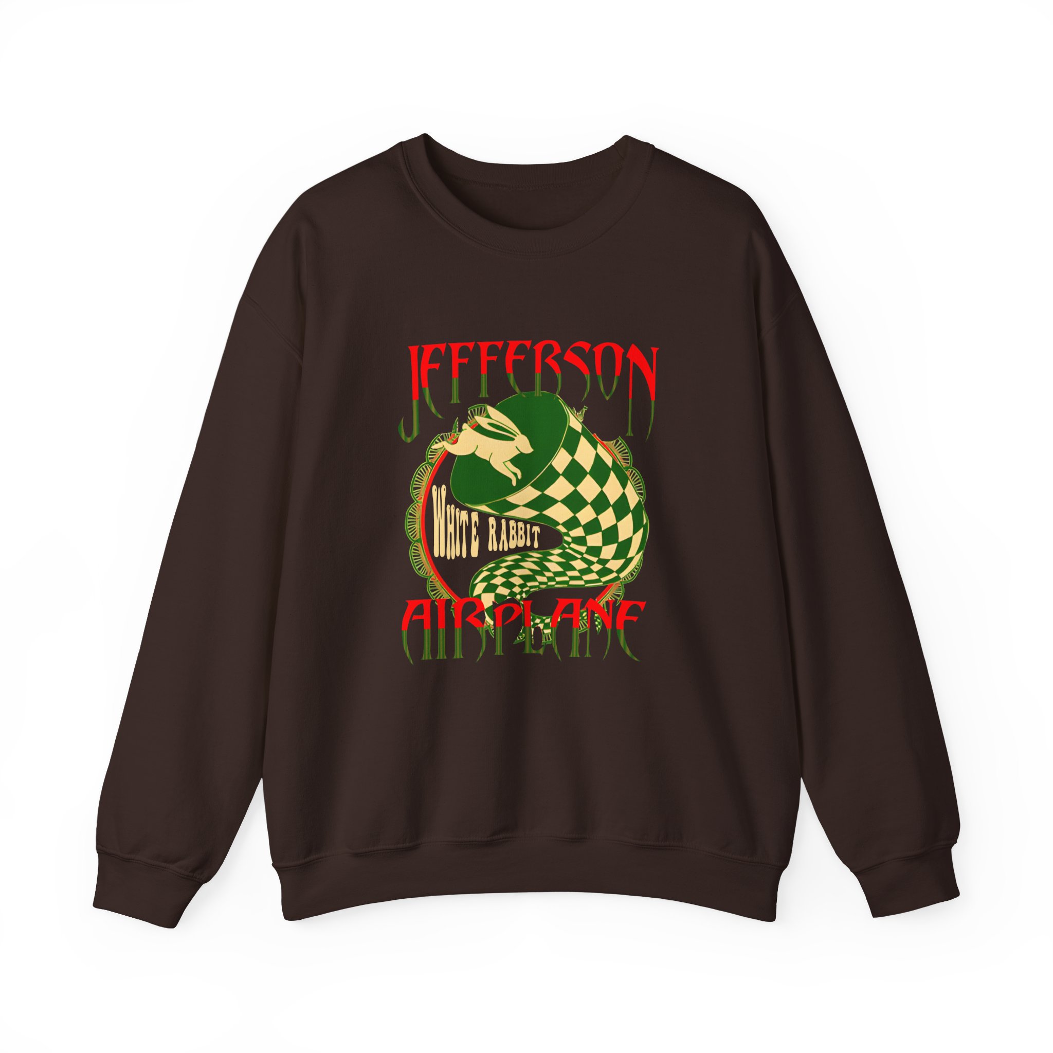 Jefferson Airplane Rabbit Unisex Heavy Blendâ„¢ Crewneck Sweatshirt