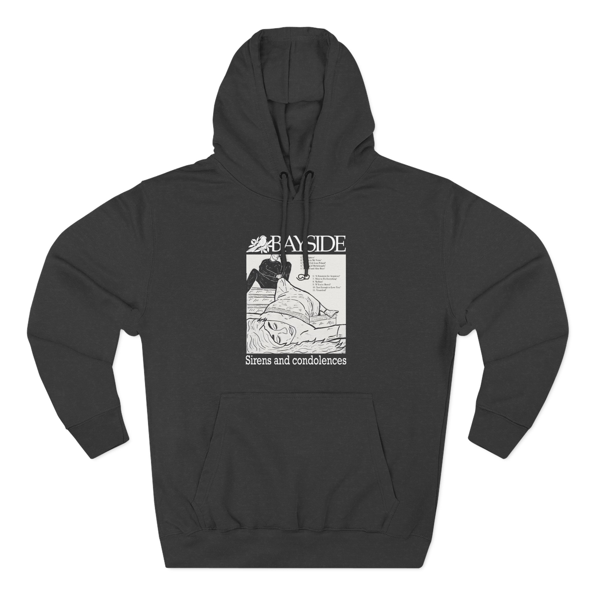 Bayside Sirens and Condolences Three-Panel Fleece Hoodie
