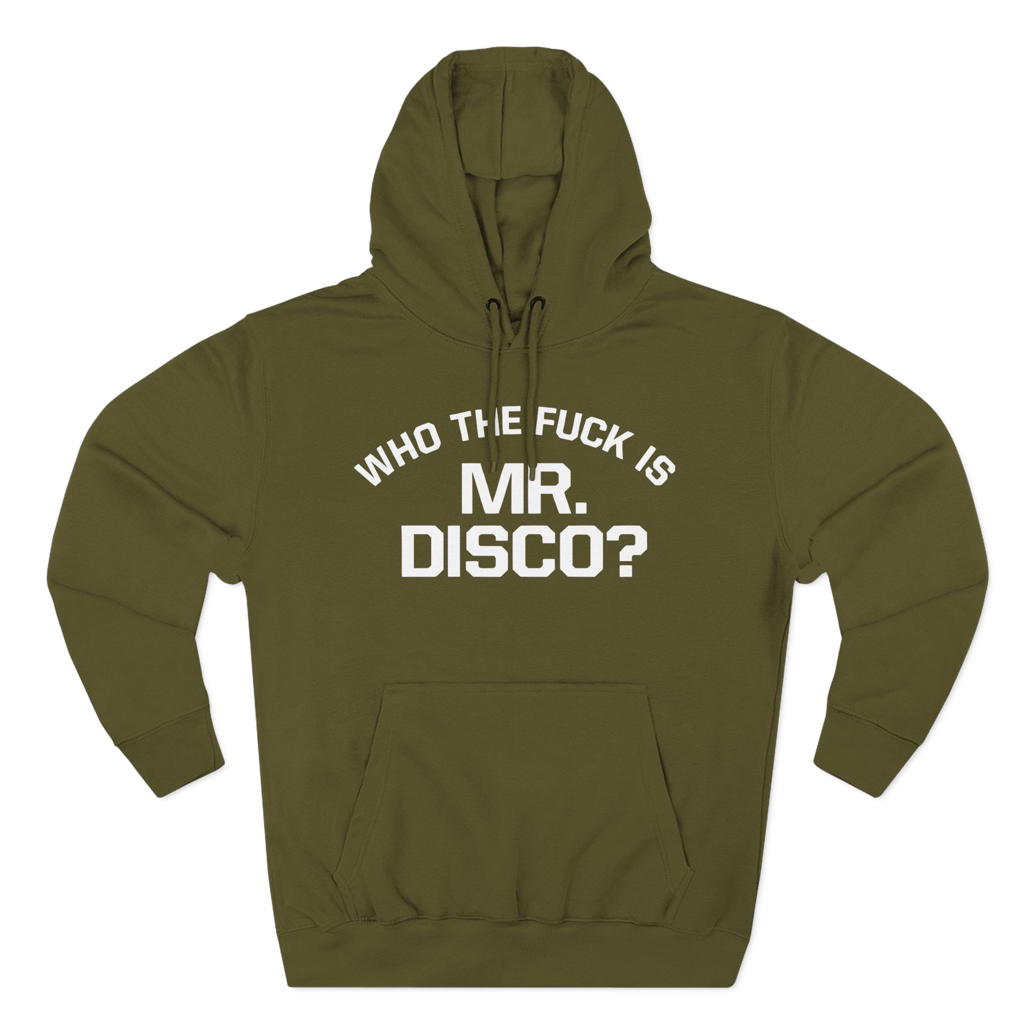 Panic at the Disco Who the Fuck is Mr. Disco Three-Panel Fleece Hoodie
