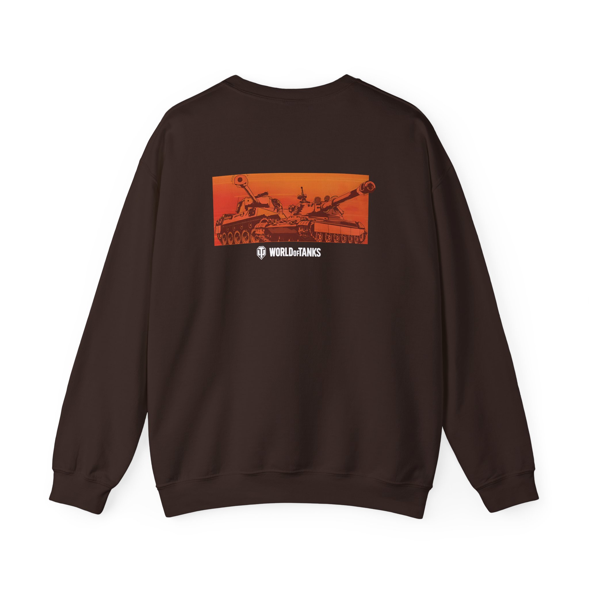 World of Tank Orange Sky Unisex Heavy Blendâ„¢ Crewneck Sweatshirt