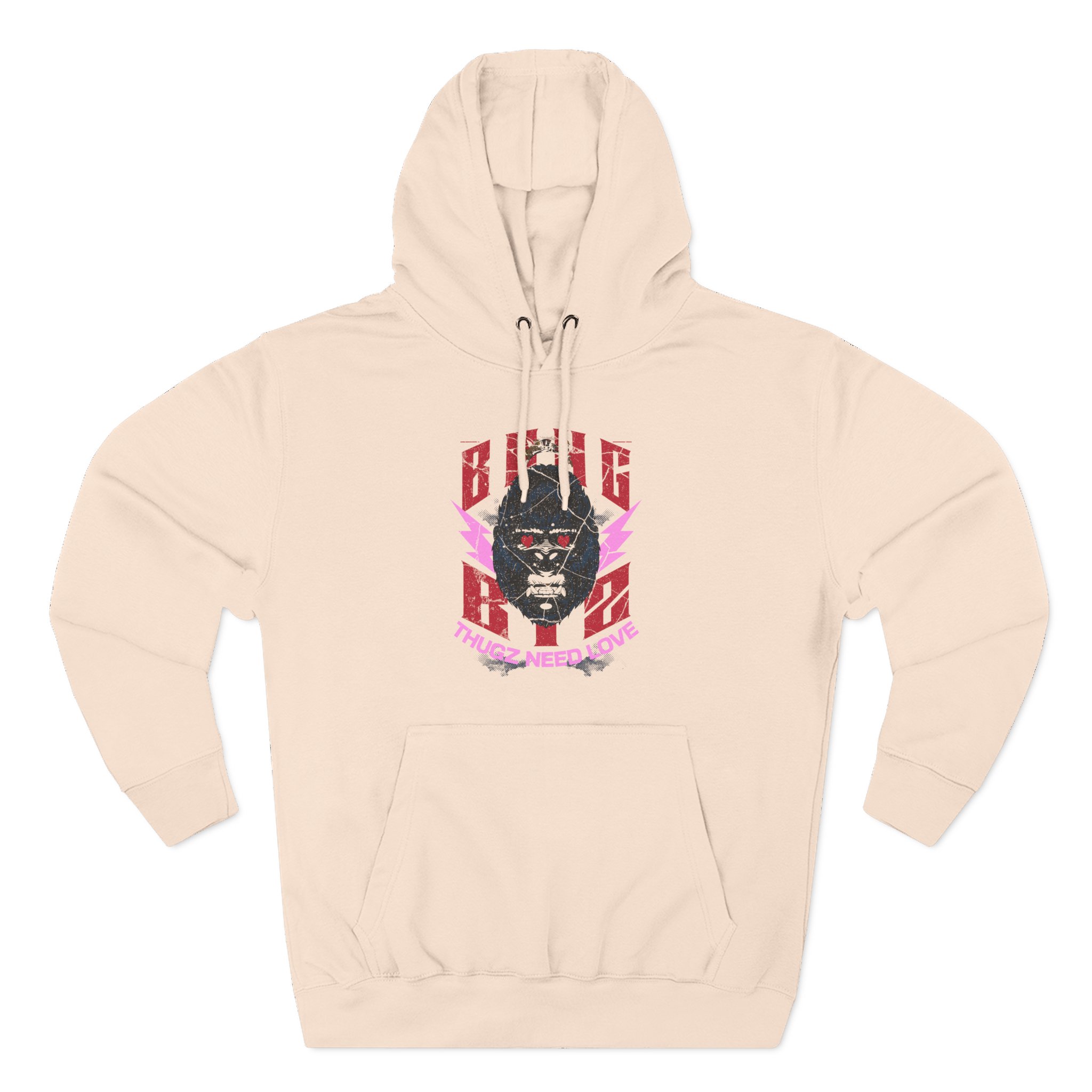 Fredo Bang Thugz Need Love Three-Panel Fleece Hoodie