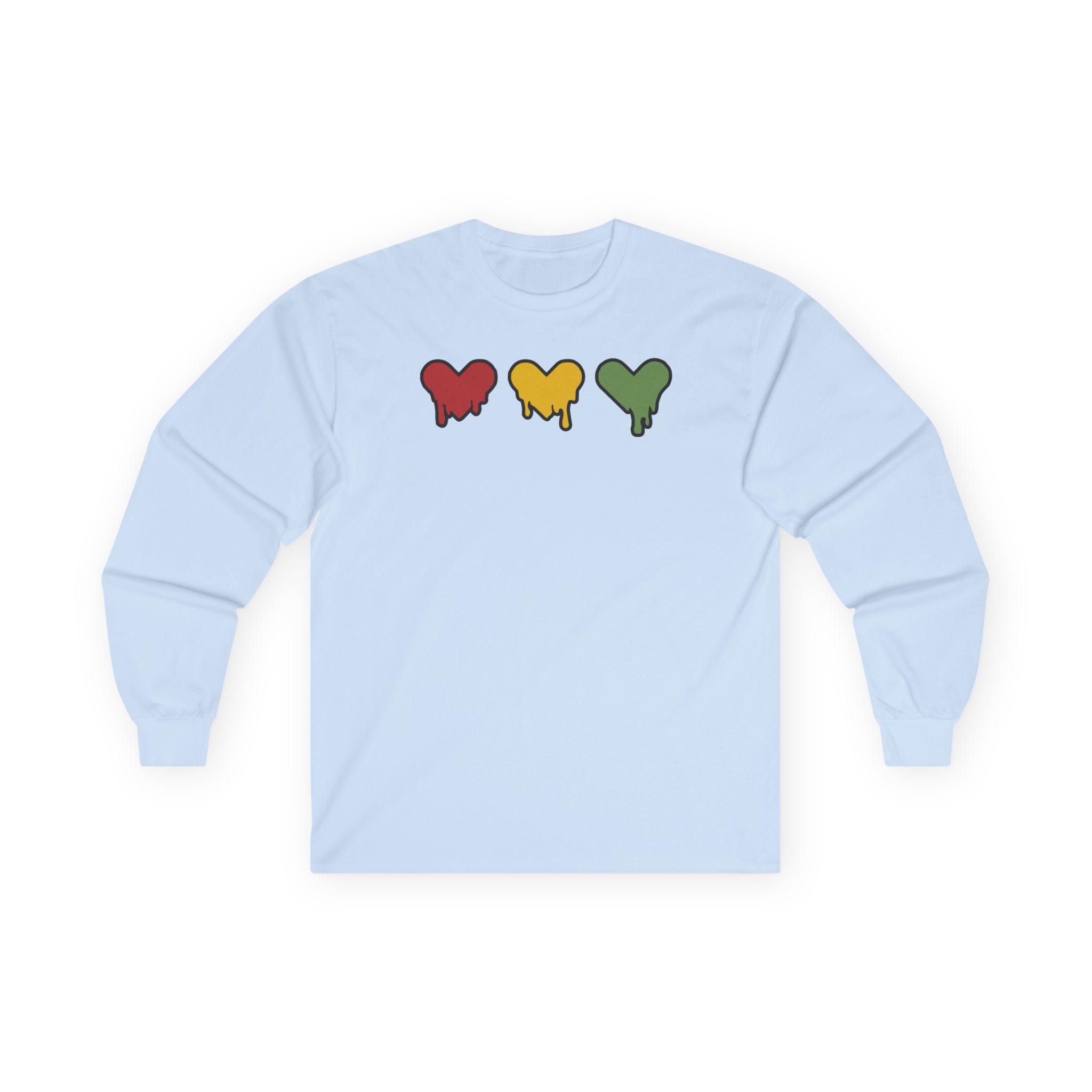 Grian 2023 Heart Drip Unisex Ultra Cotton Long Sleeve Tee