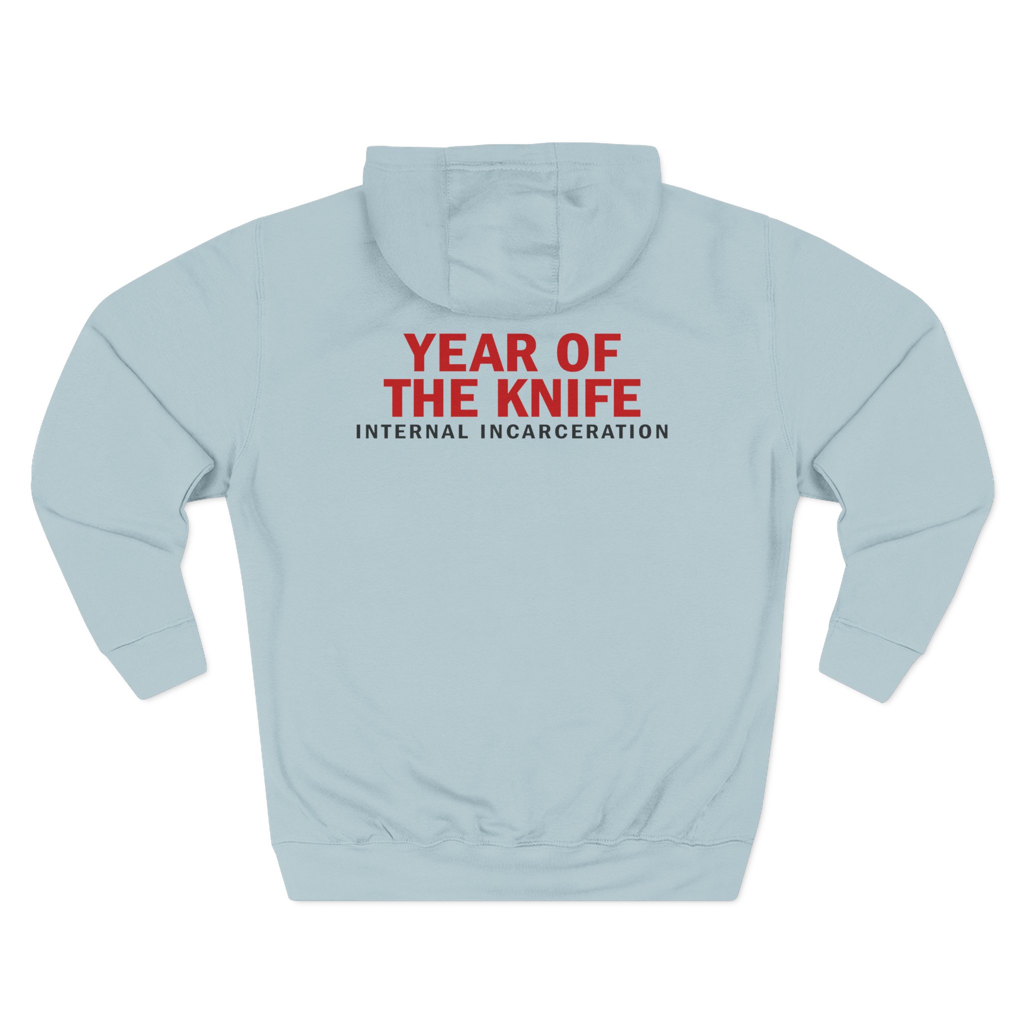 Year of the Knife Three-Panel Fleece Hoodie