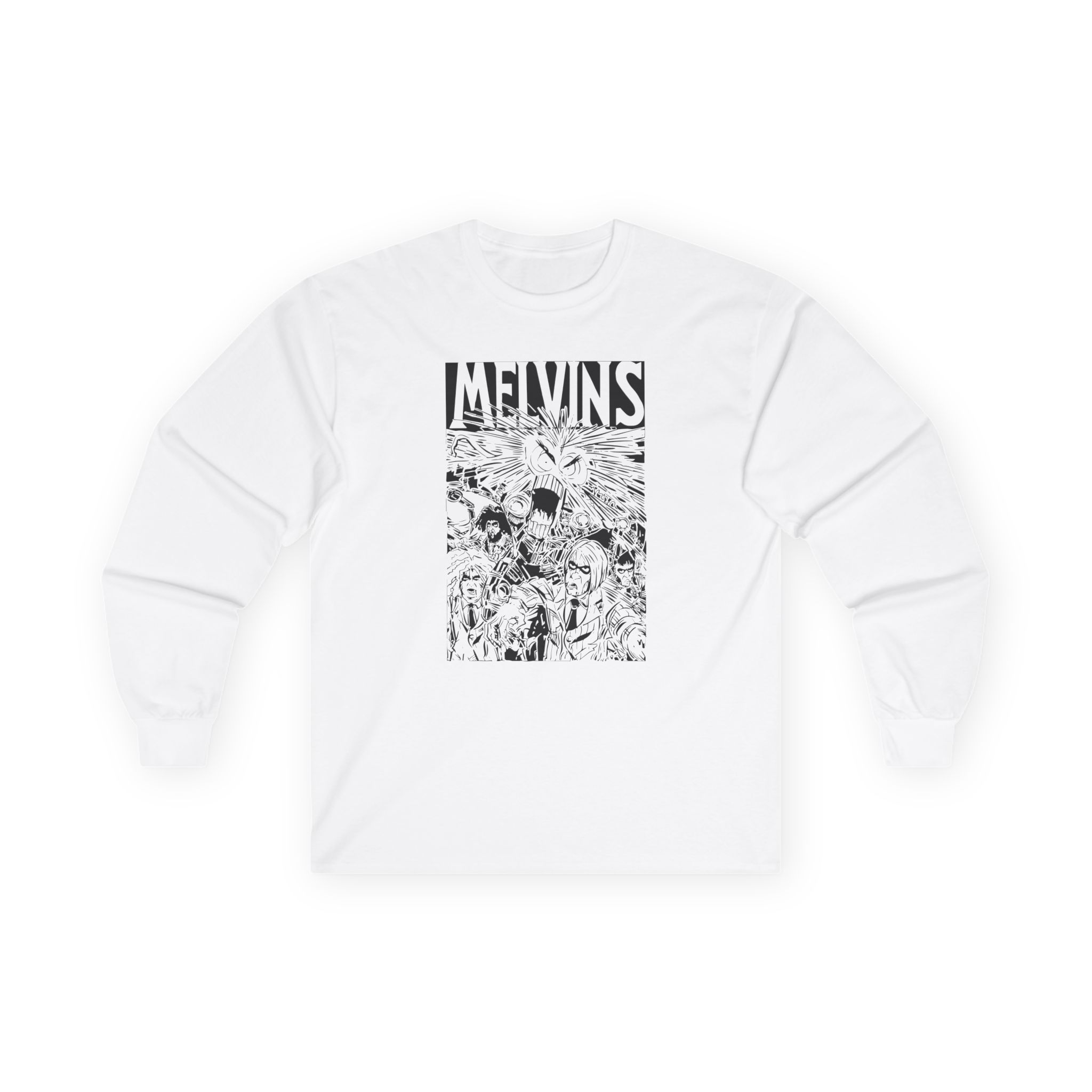 Melvins Album Concert Unisex Ultra Cotton Long Sleeve Tee