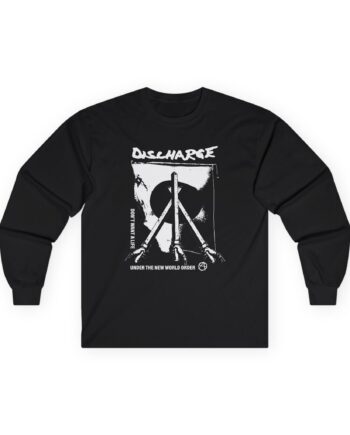 Discharge New World Order Unisex Ultra Cotton Long Sleeve Tee