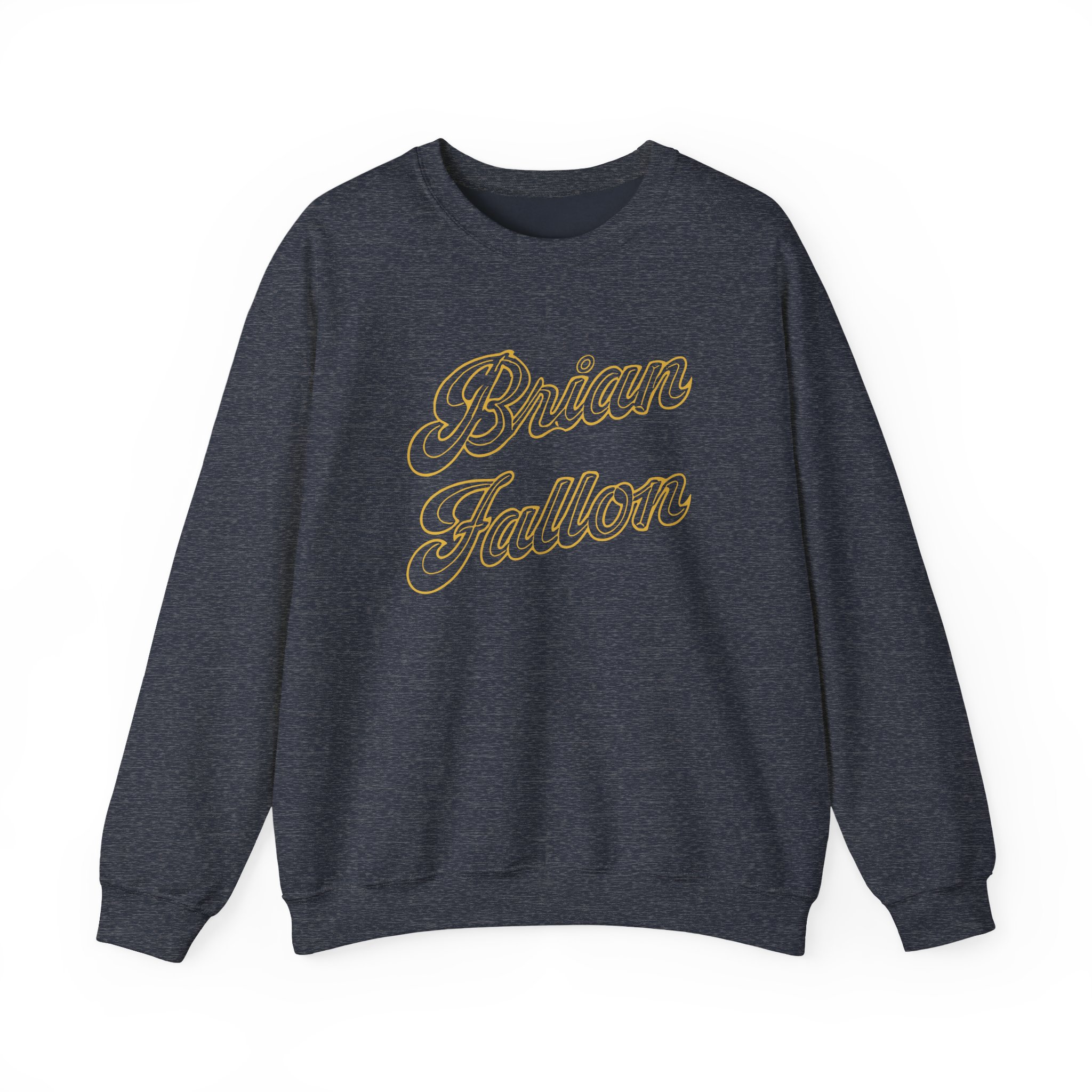 Brian Fallon Gold Text Unisex Heavy Blendâ„¢ Crewneck Sweatshirt