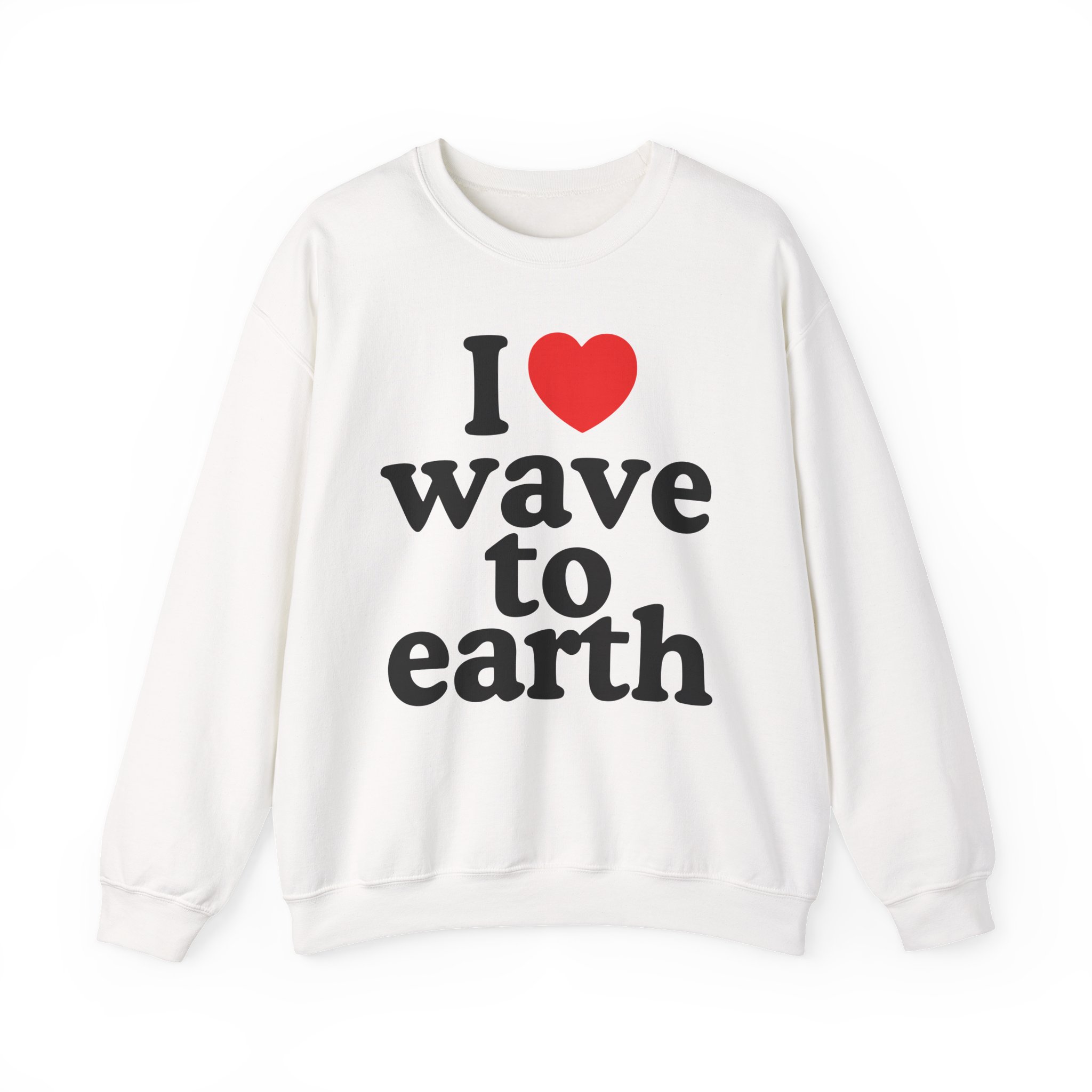 Wave to Earth Unisex Heavy Blendâ„¢ Crewneck Sweatshirt