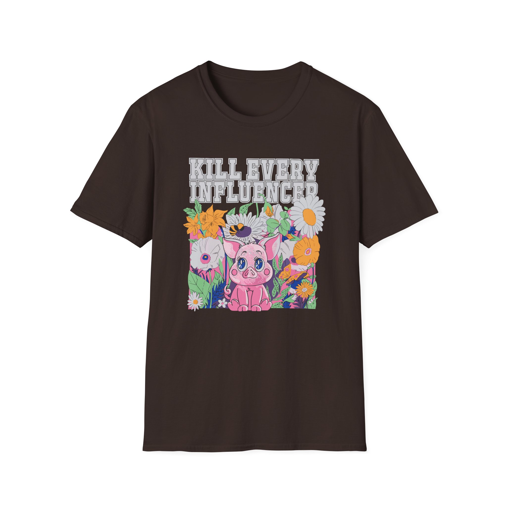 Meatcanyon Kill Every Iuencers Unisex Softstyle T-Shirt